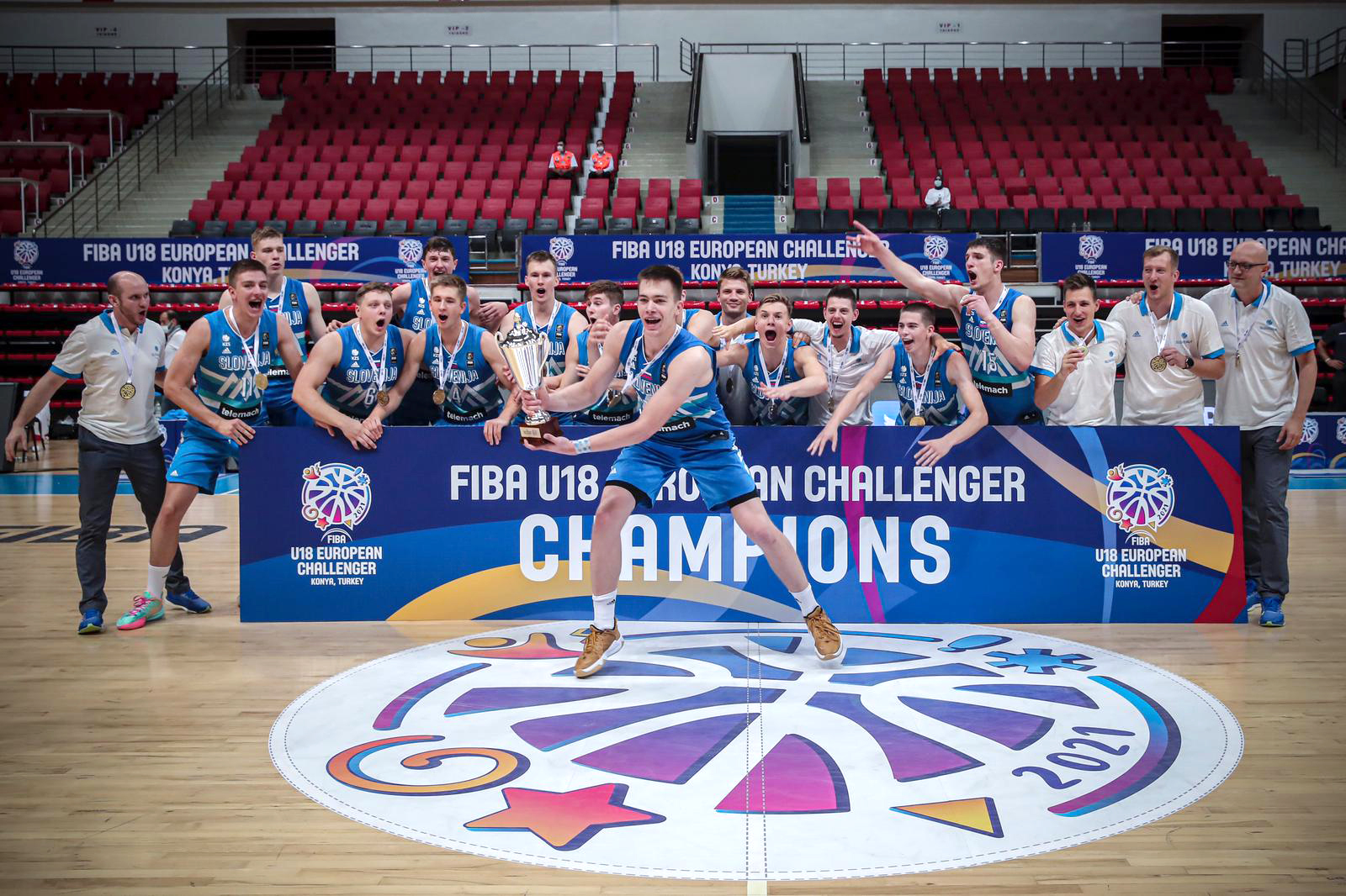 FIBA 18 Yaş Altı Erkekler Avrupa Challengers Konya'da Düzenlendi