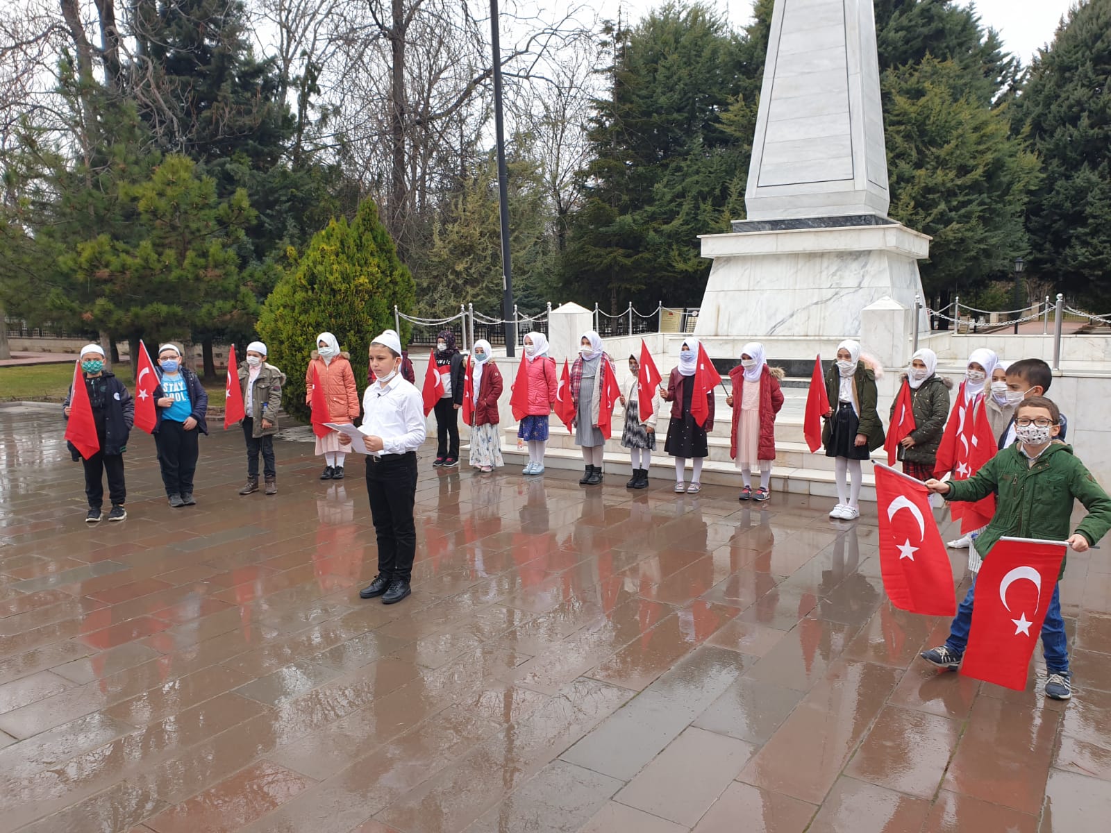 Bilgehanelerdeki Hafızlık Öğrencileri Şehitlerimizi Andı