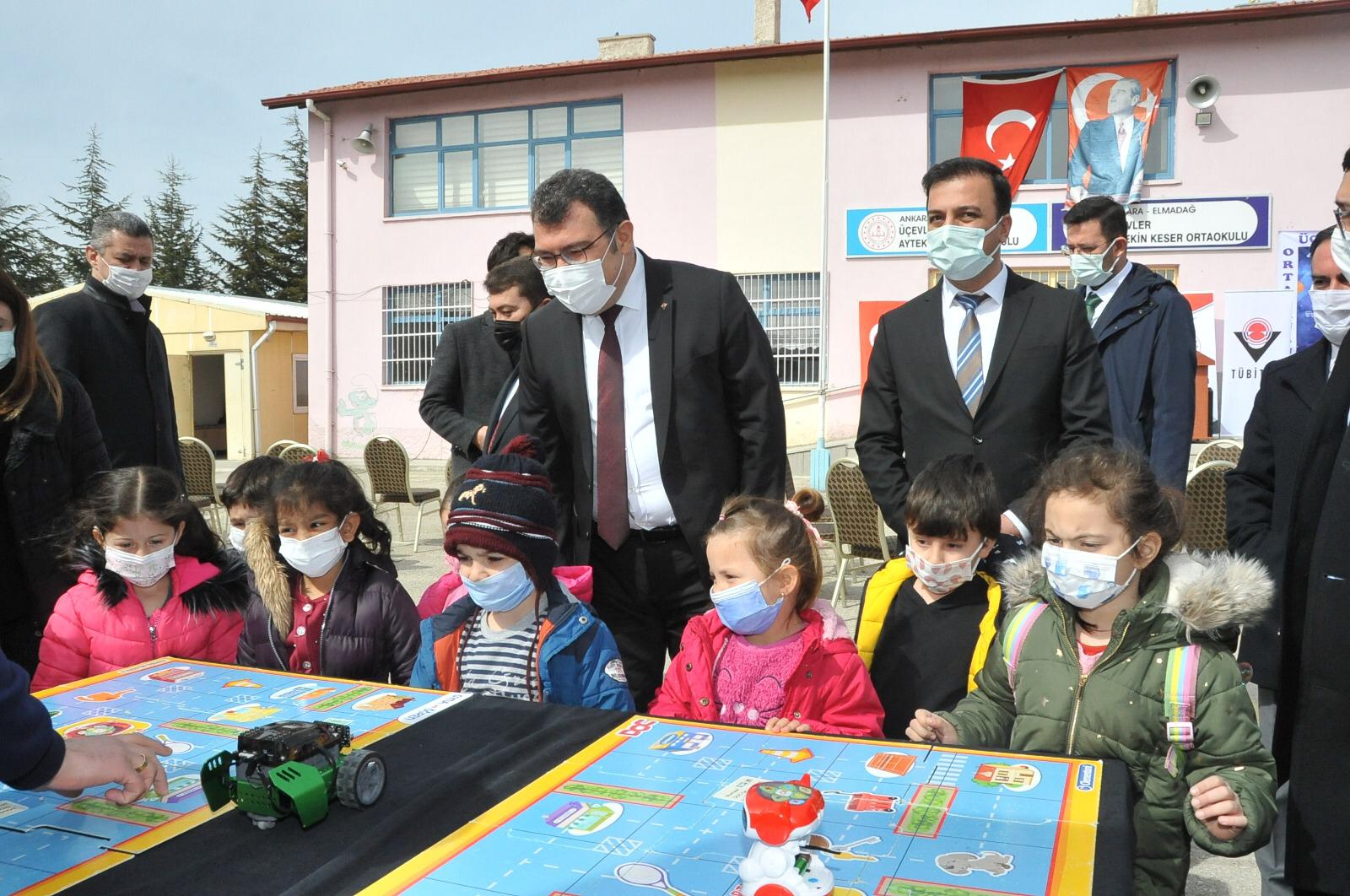Konya Bilim Merkezi Ankara'daki Öğrencileri Bilimle Buluşturdu