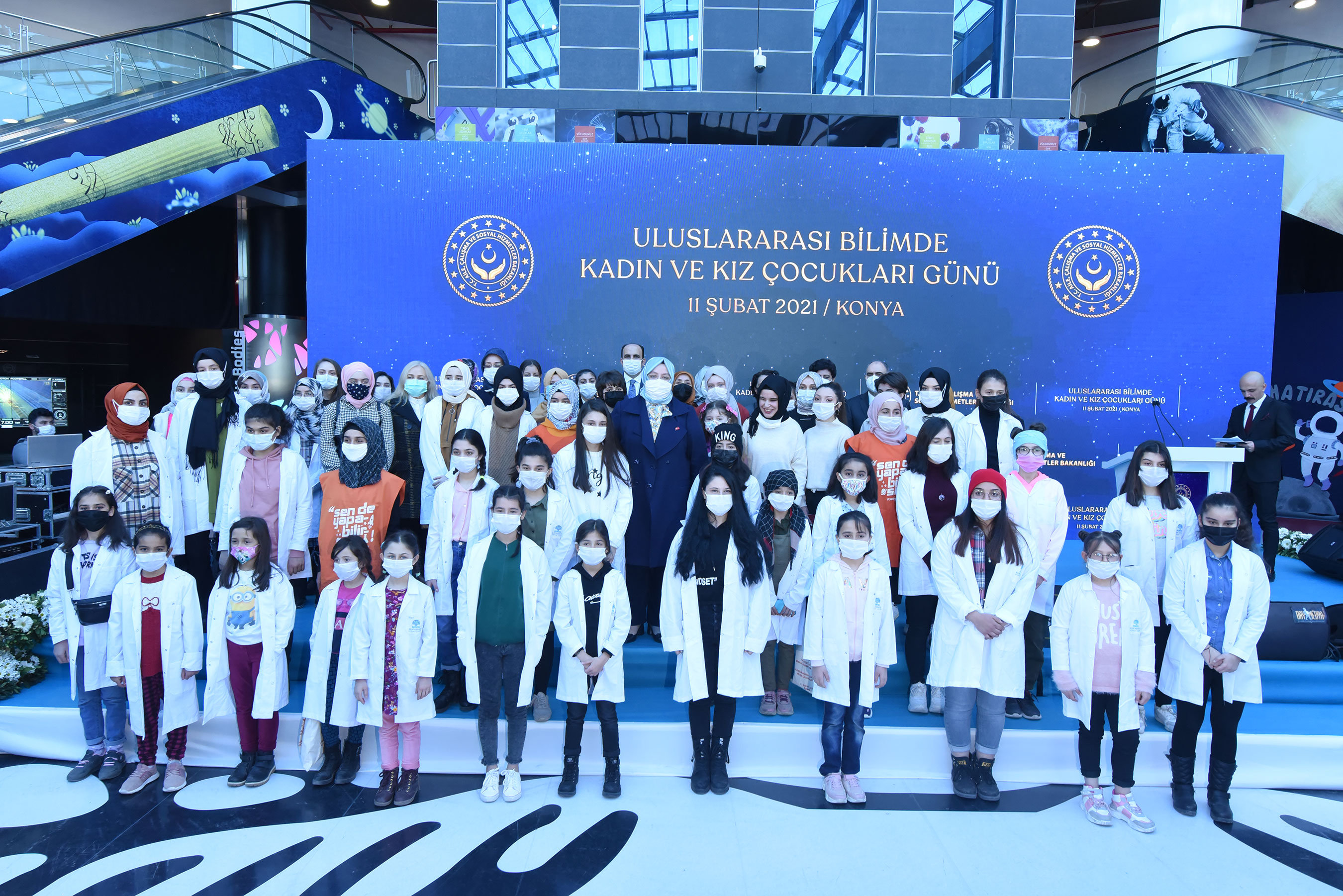 Bakan Selçuk Konya Bilim Merkezi'nde 