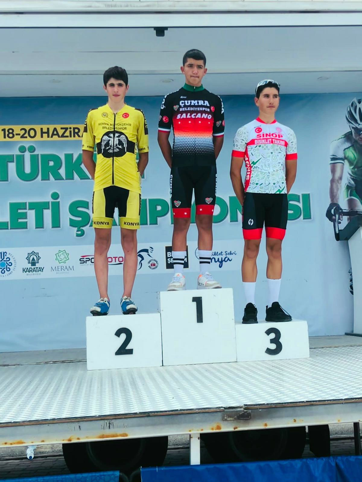 Sporcumuzdan Bisiklette Türkiye İkinciliği