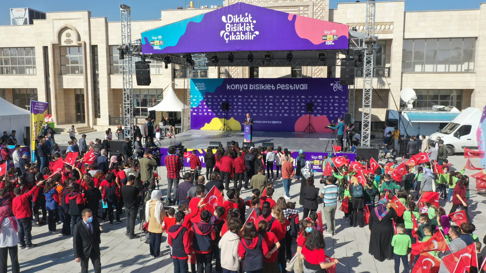 Konya Bisiklet Festivali Başladı