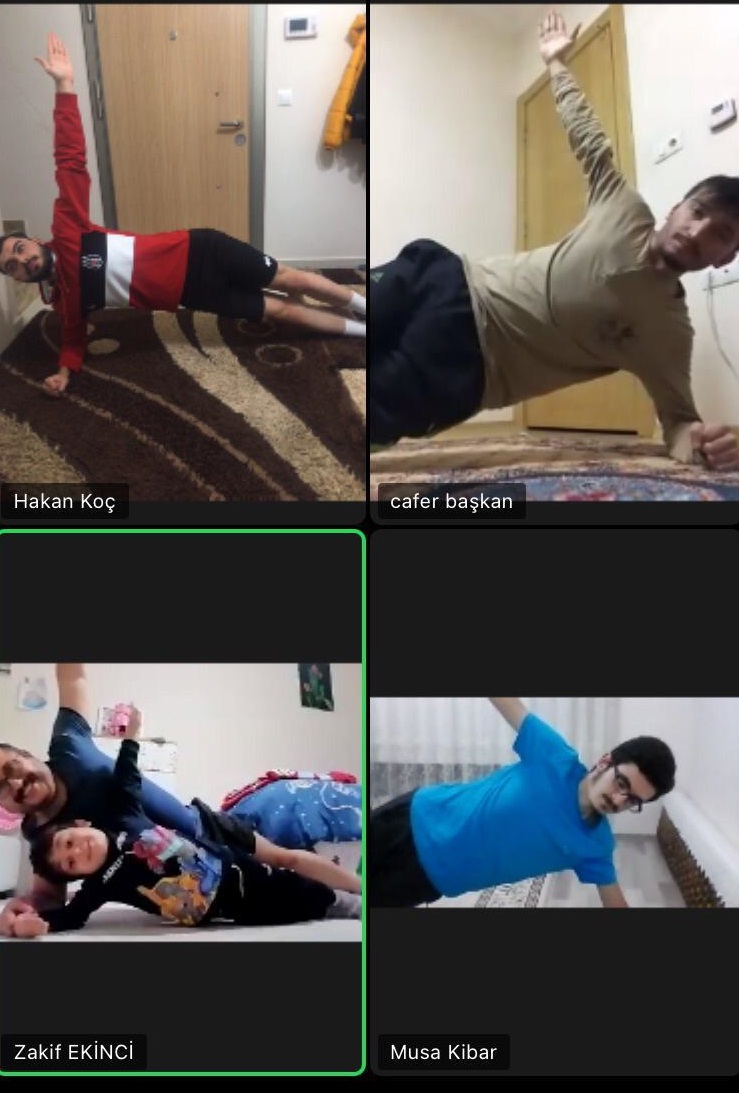 KOMEK'TEN Uzaktan ve Yüz Yüze Spor Kursları 