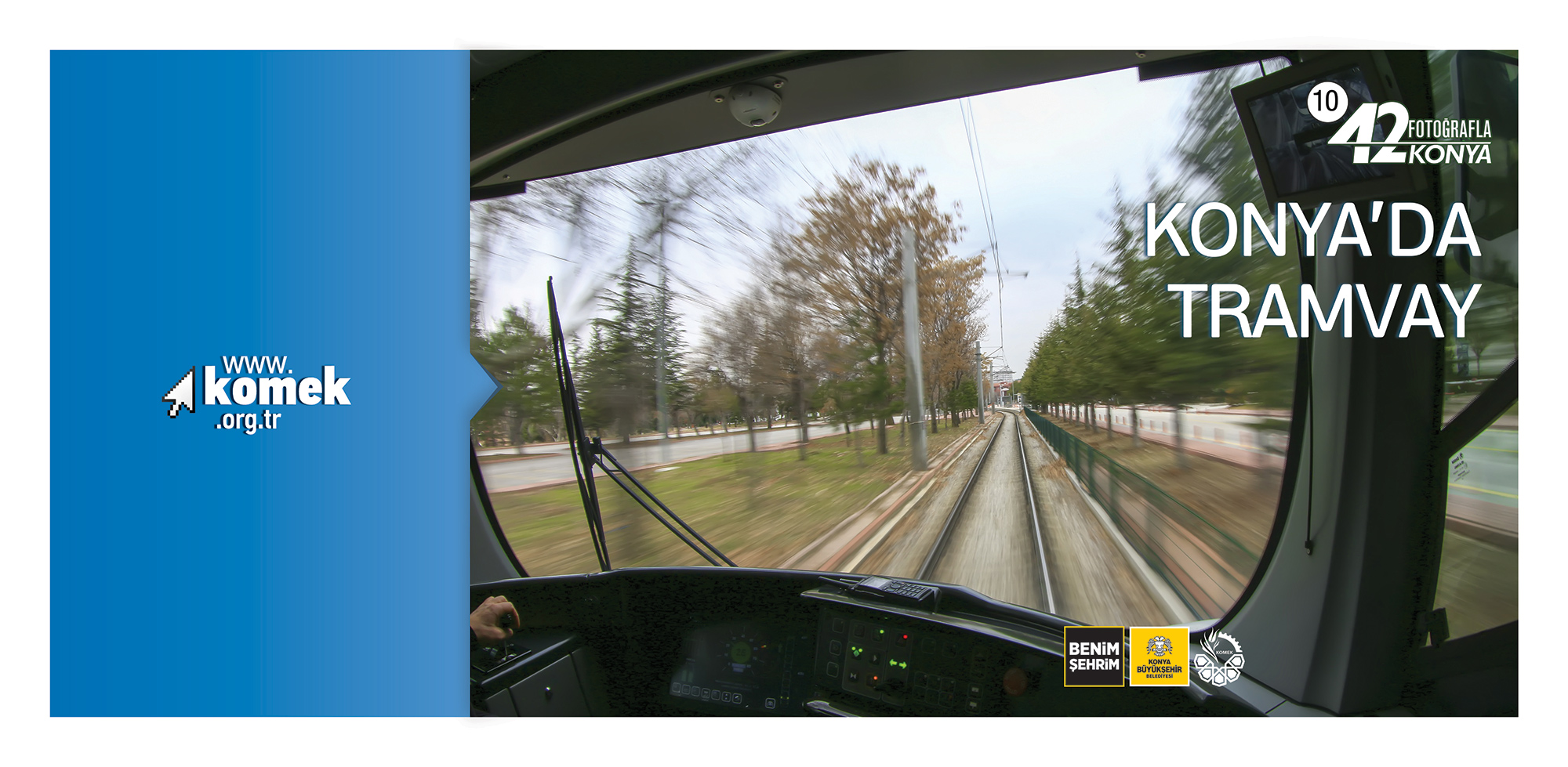KOMEK'ten 'Konya'da Tramvay' Albümü