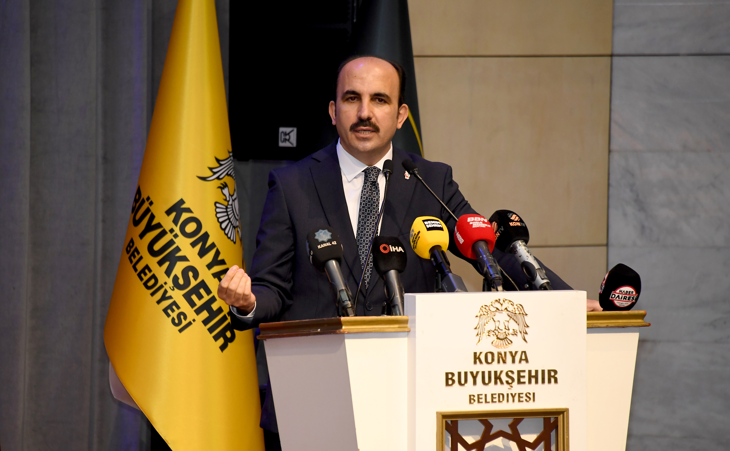 Konya'mızı Yıpratmaya Çalışanlara Cevabımızı Birlik ve Beraberlikle Hizmet Ederek Vereceğiz