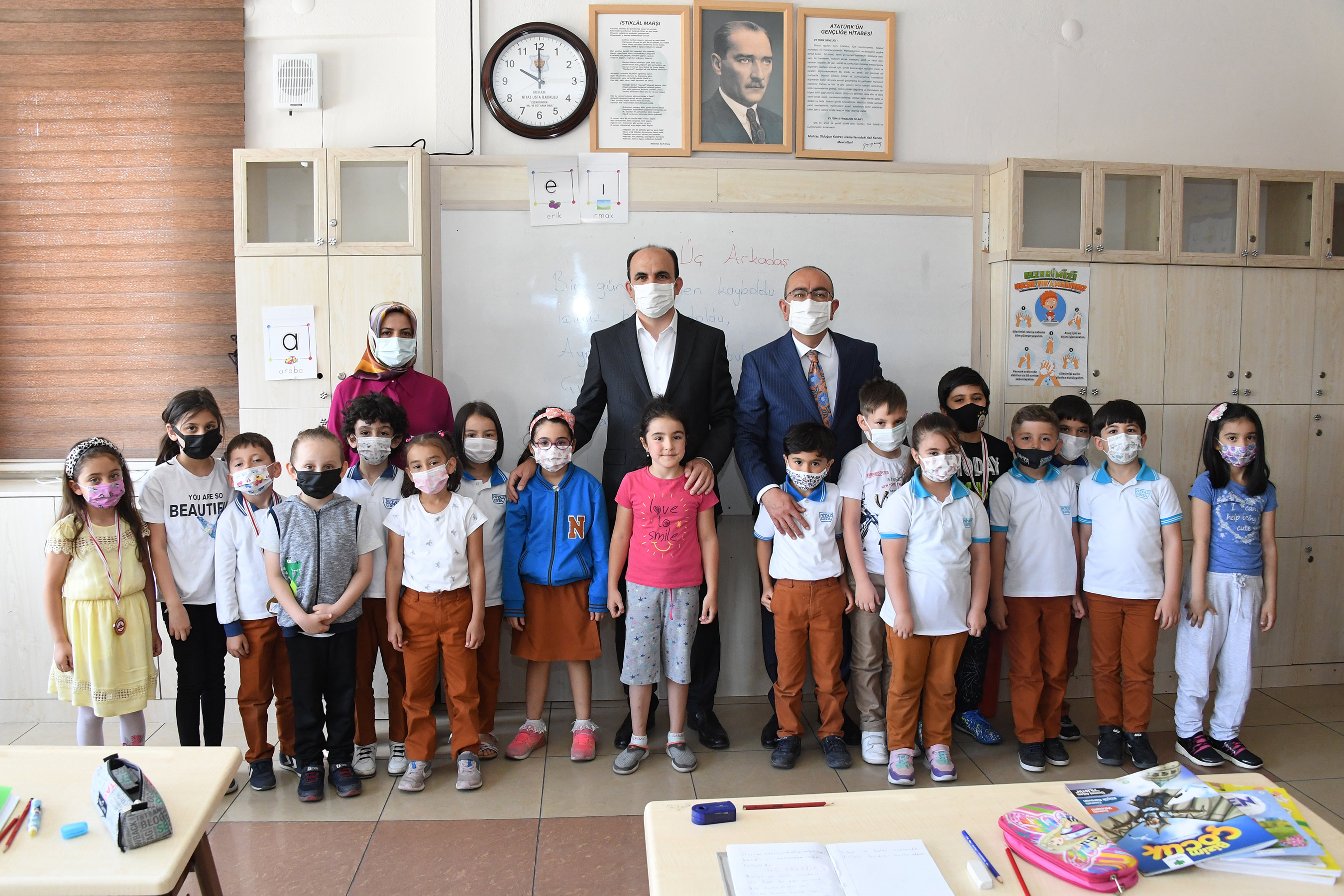 Başkan Altay ve Başkan Kavuş Öğrencilerle Buluştu