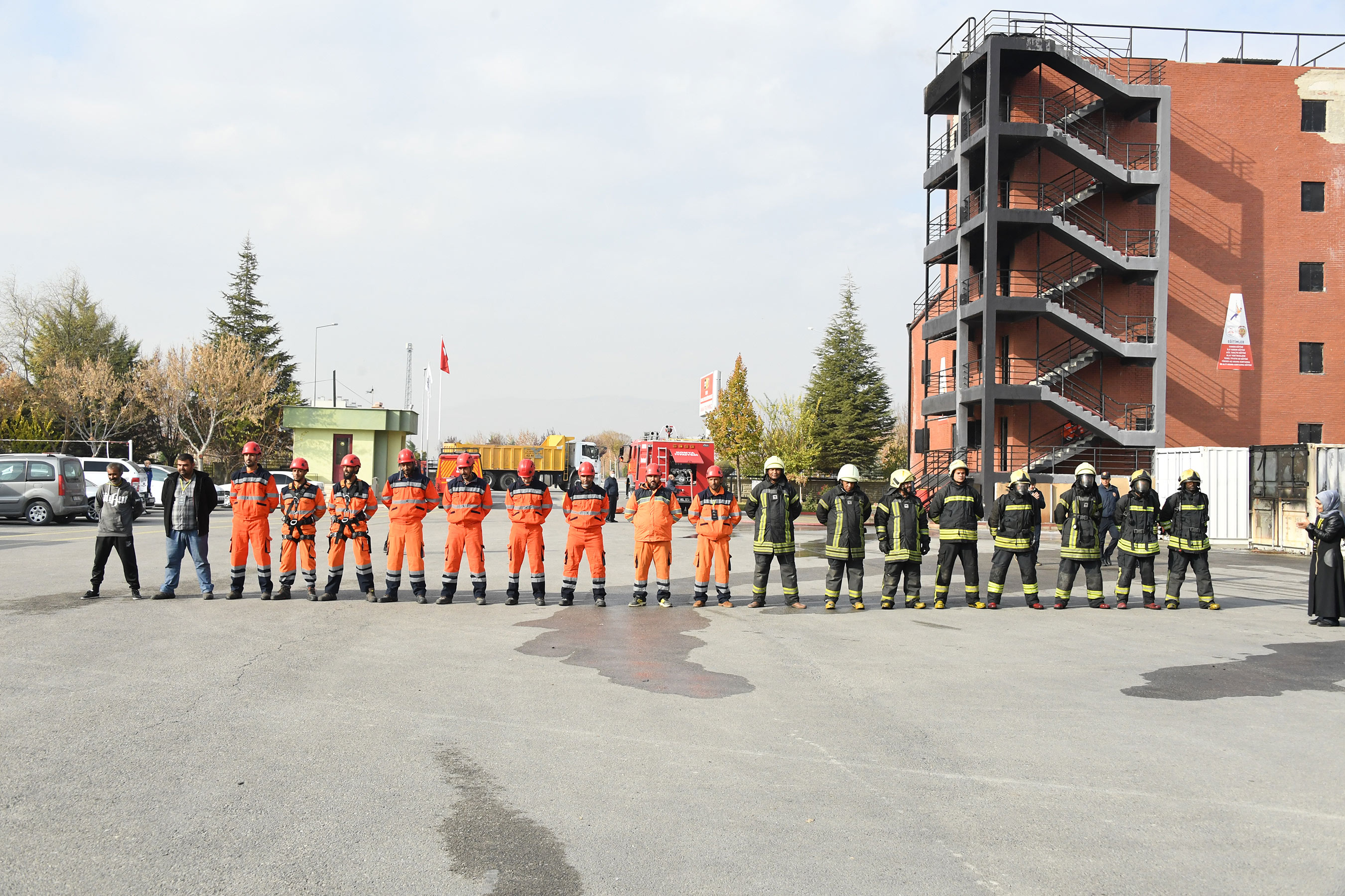 Konya İtfaiyesi Ülke İçinde ve Ülke Dışında Model Oluyor 