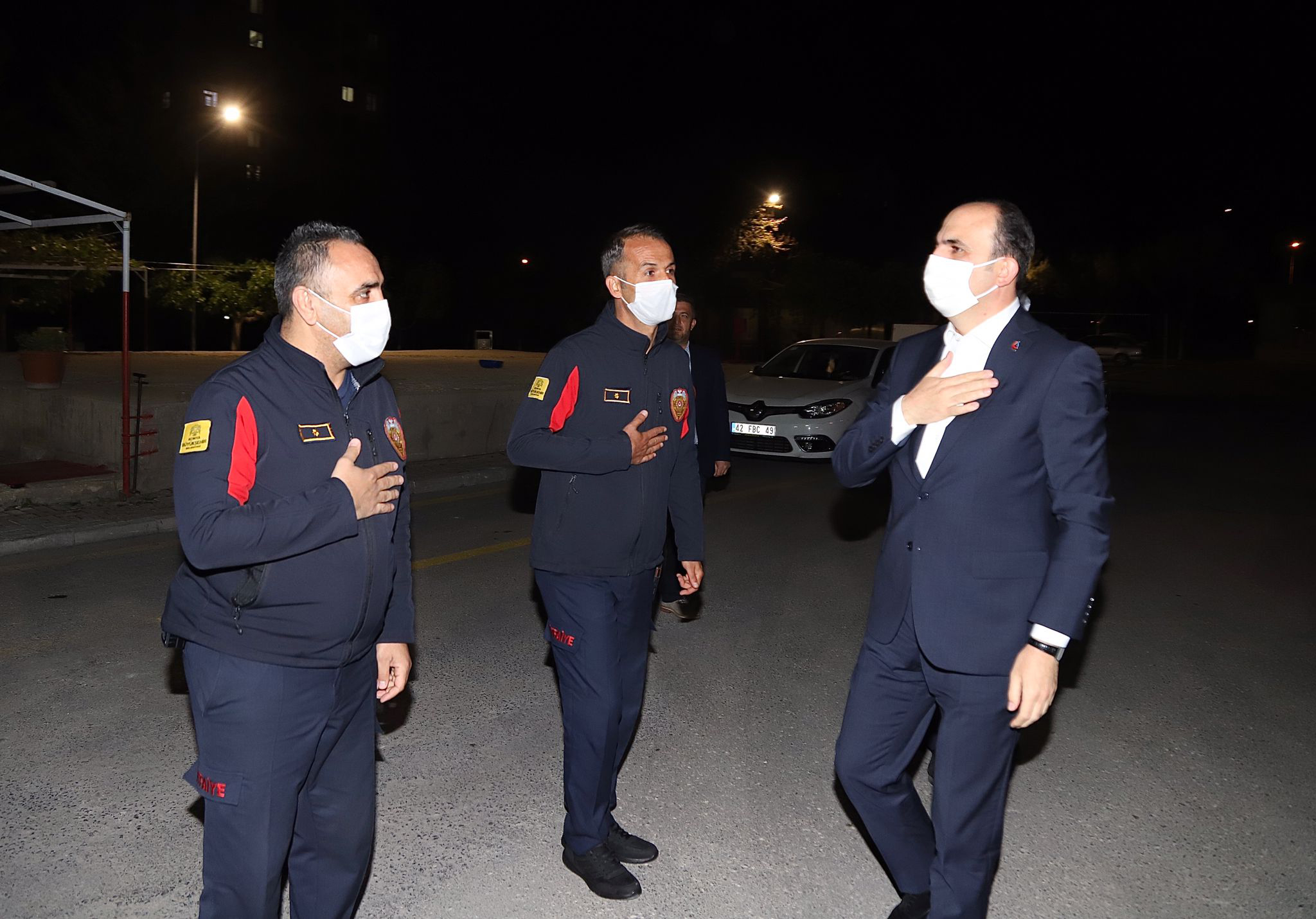 Başkan Altay Son Sahurda İtfaiyecilerle Buluştu