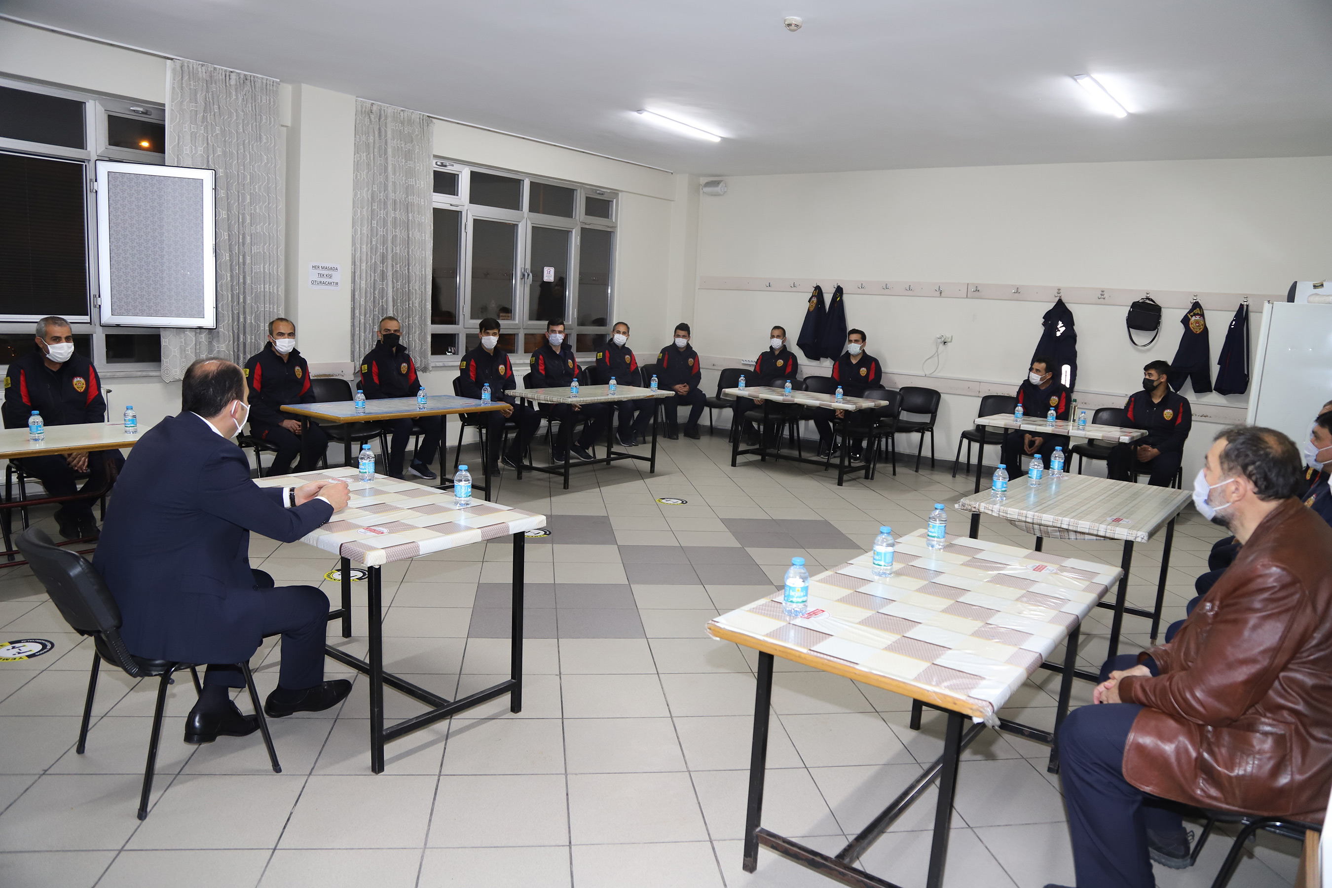 Başkan Altay Son Sahurda İtfaiyecilerle Buluştu