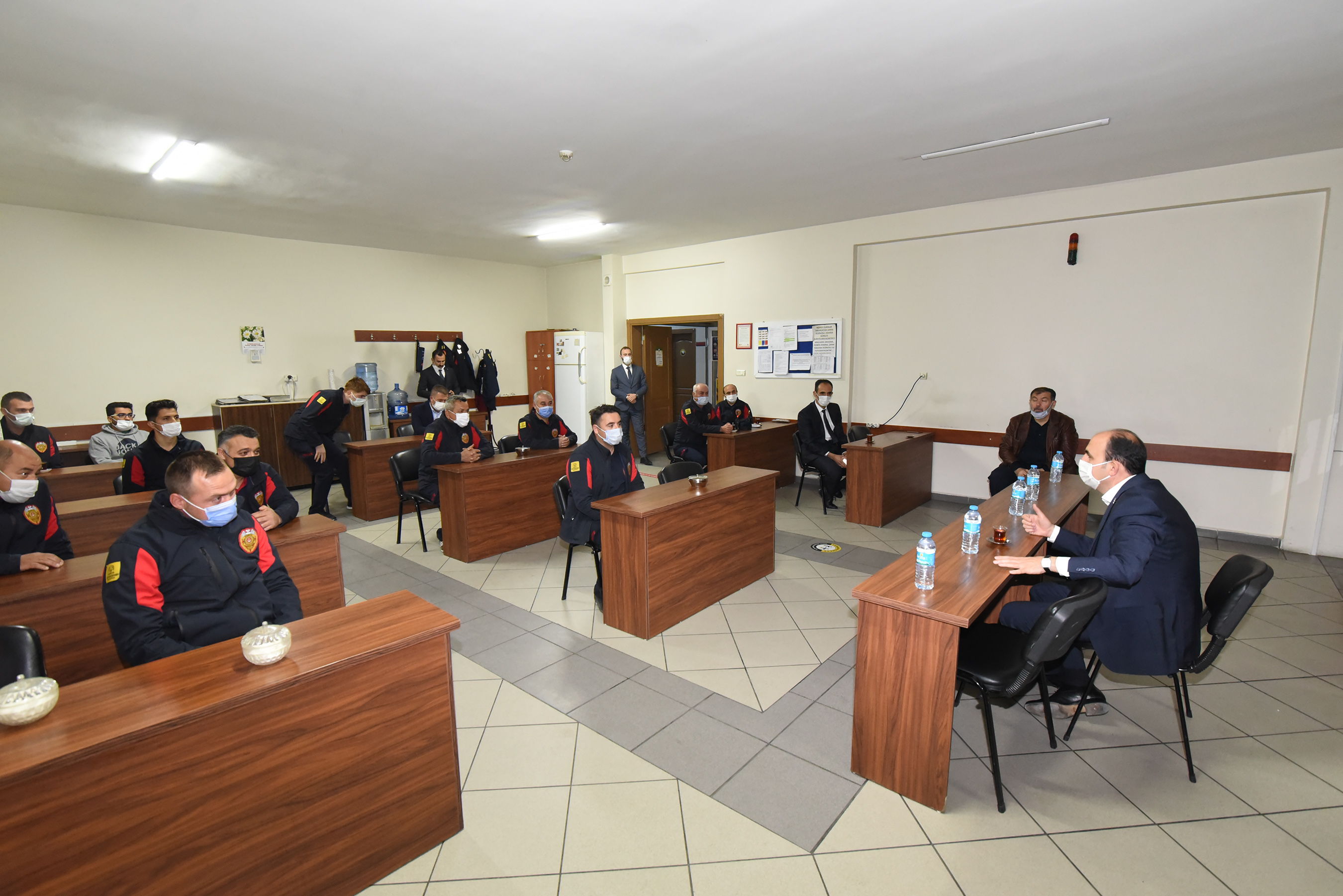 Başkan Altay Son Sahurda İtfaiyecilerle Buluştu