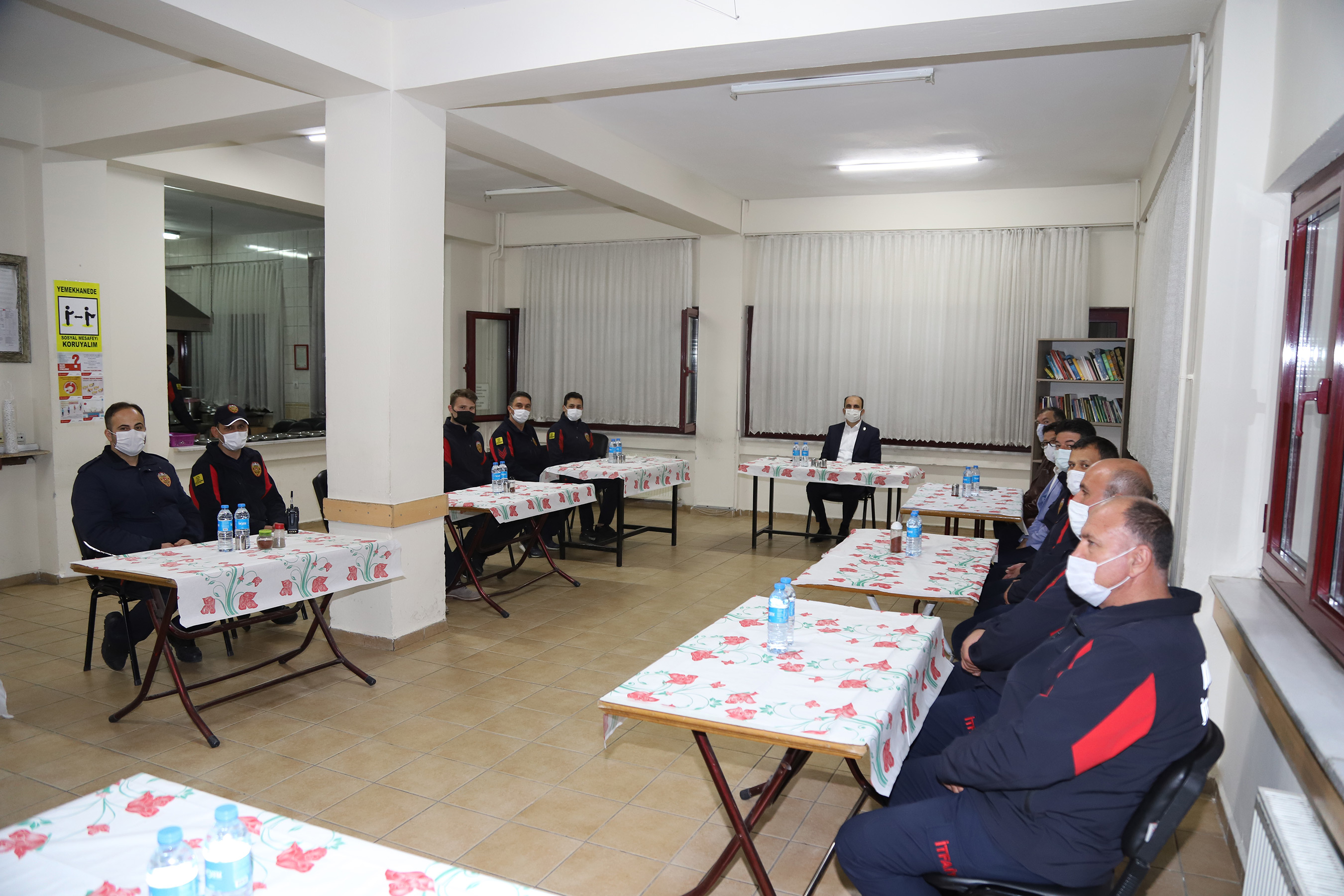 Başkan Altay Son Sahurda İtfaiyecilerle Buluştu