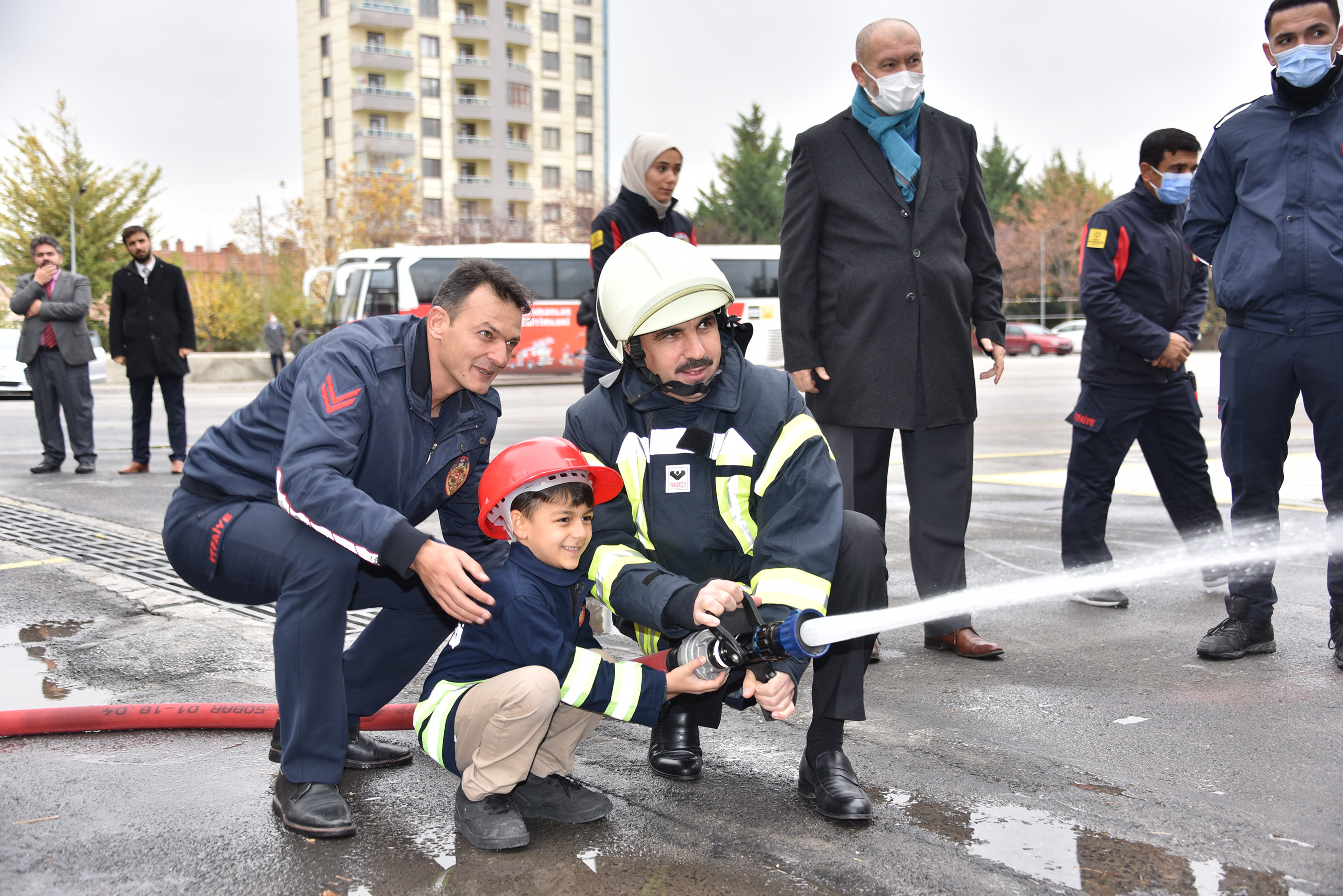 Konya İtfaiyesi Halkın Huzuru ve Güvenliği İçin Her An Hazır