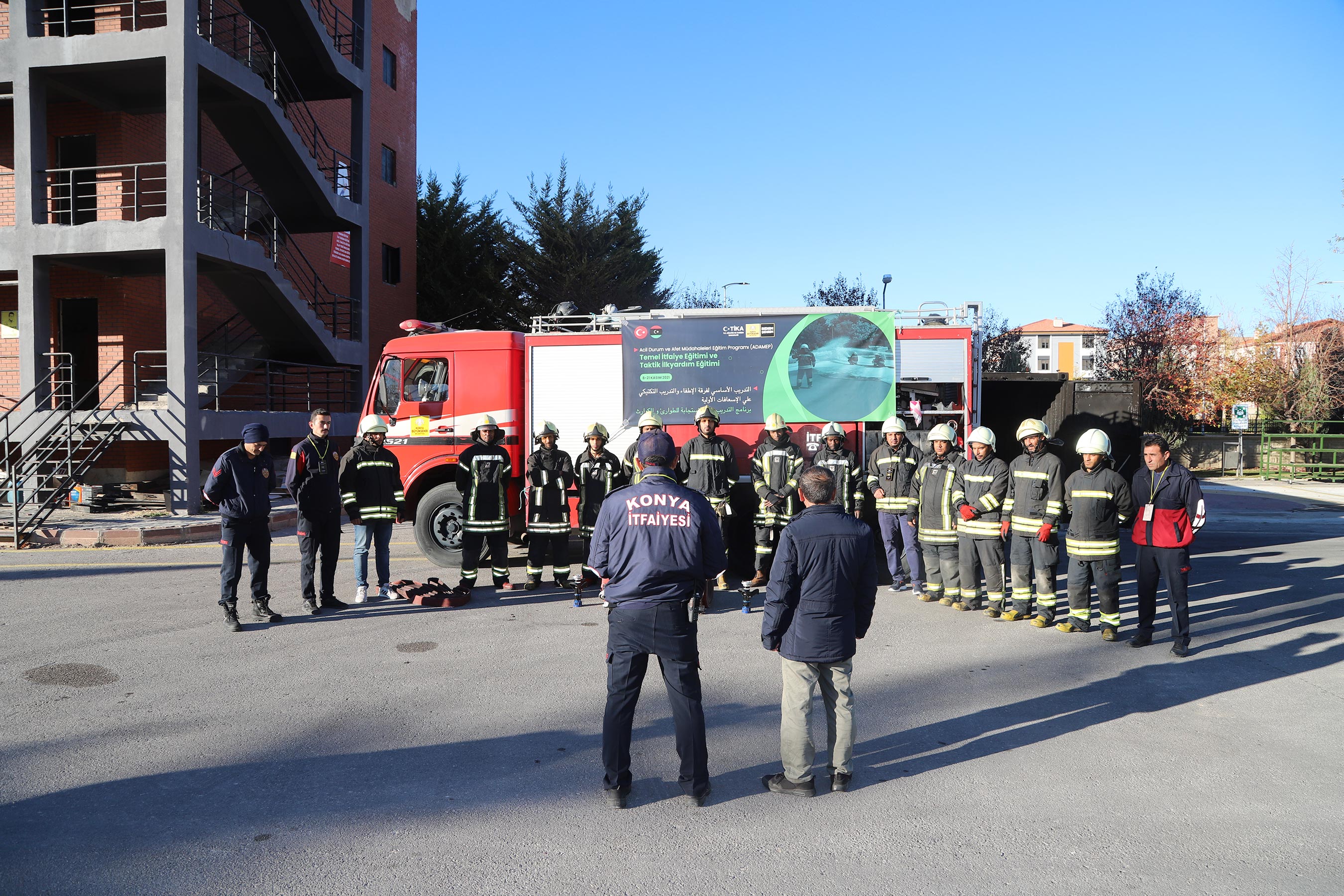 Konya İtfaiyesi Model Oluyor