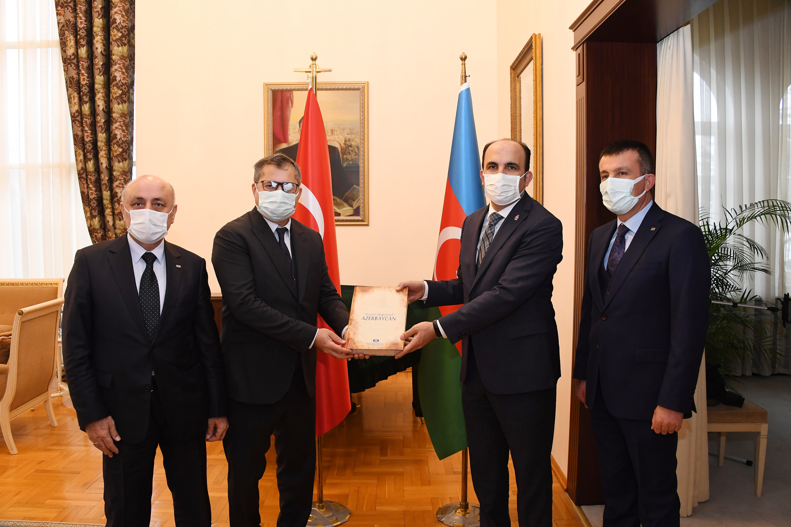 TDBB Başkanı Altay Azerbaycan Büyükelçisi'ni Ziyaret Etti 