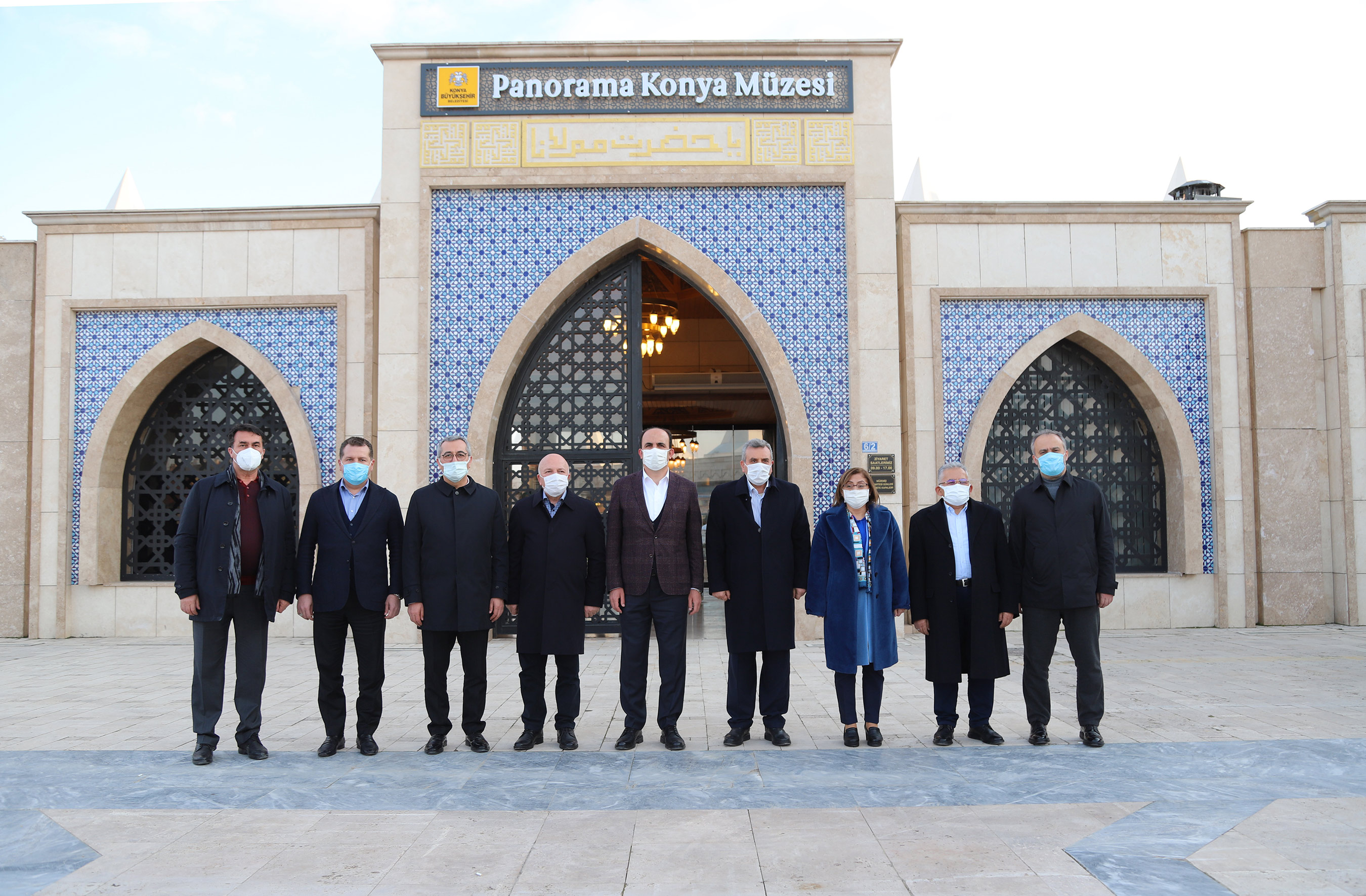 Başkanlar Konya'nın Tarihi Dokusuna ve Şehirciliğine Hayran Kaldı