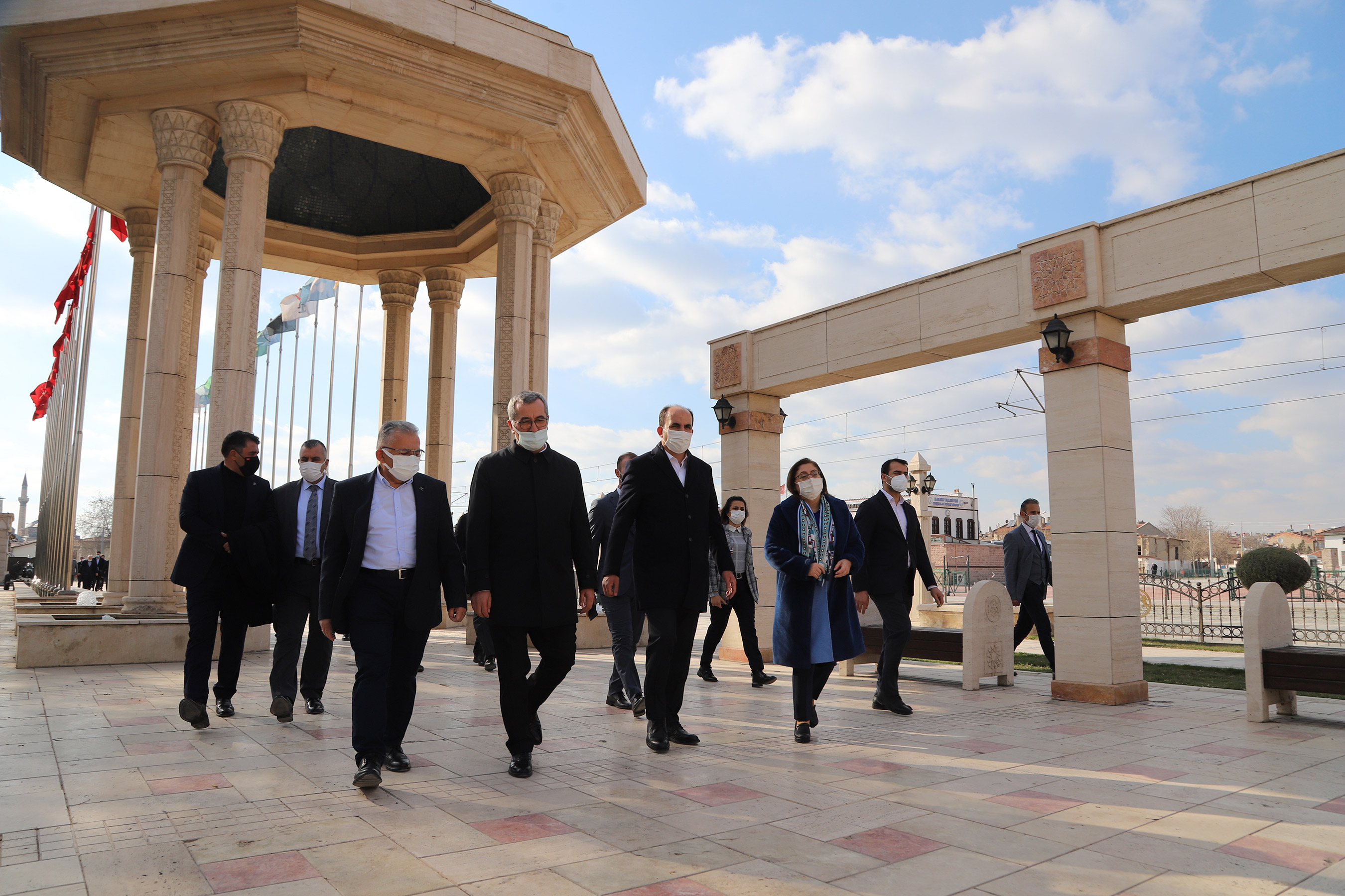 Başkanlar Konya'nın Tarihi Dokusuna ve Şehirciliğine Hayran Kaldı