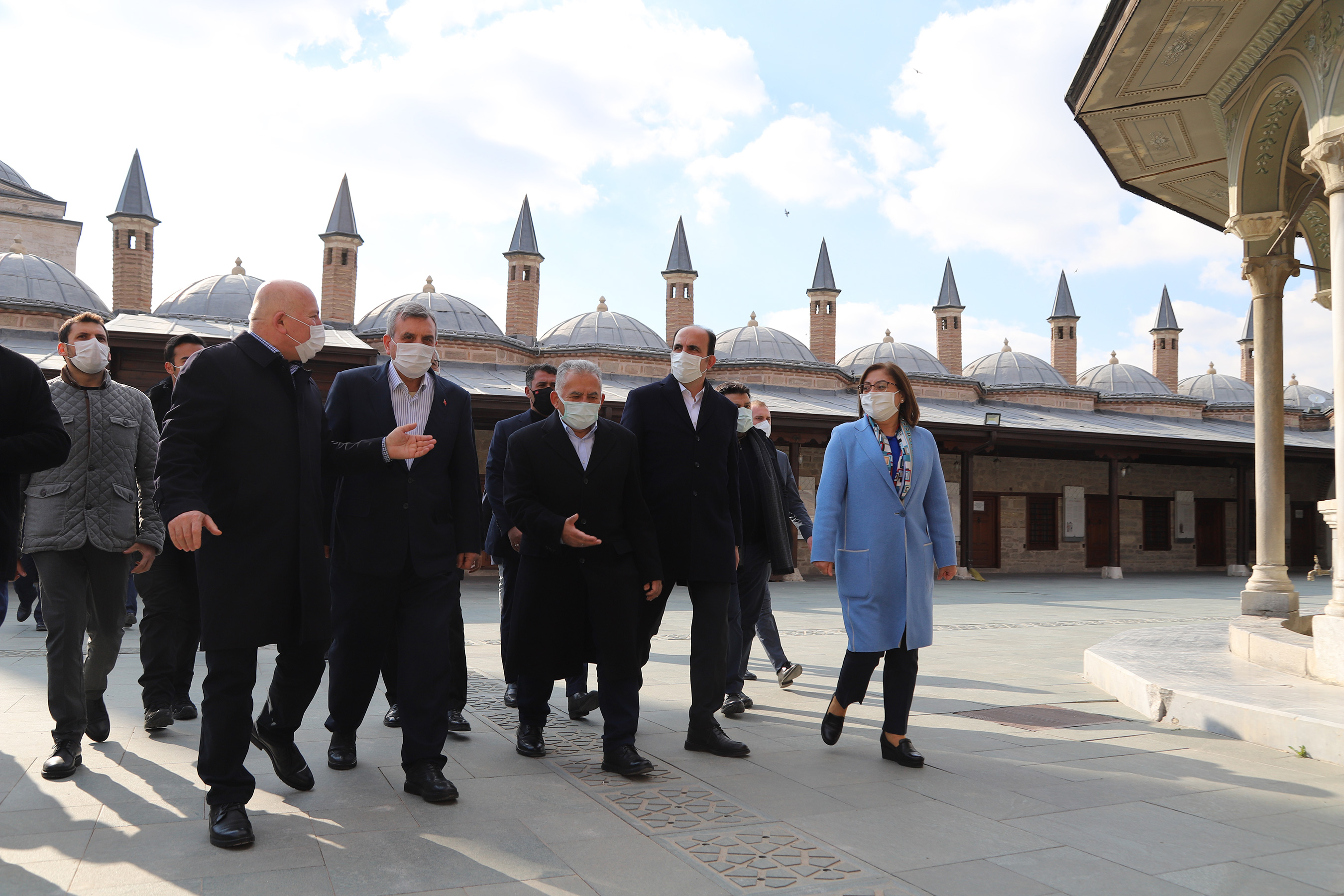 Başkanlar Konya'nın Tarihi Dokusuna ve Şehirciliğine Hayran Kaldı