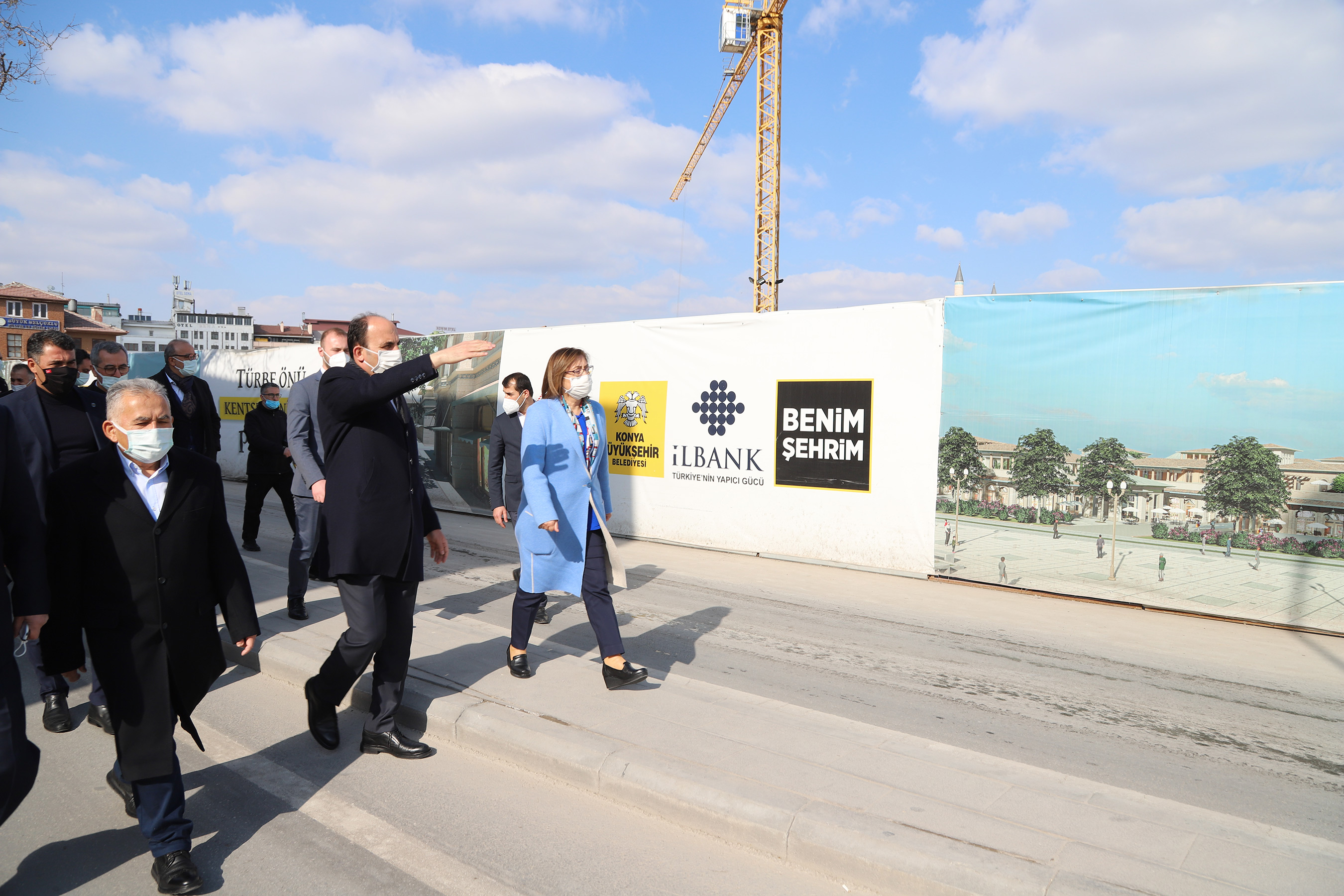 Başkanlar Konya'nın Tarihi Dokusuna ve Şehirciliğine Hayran Kaldı