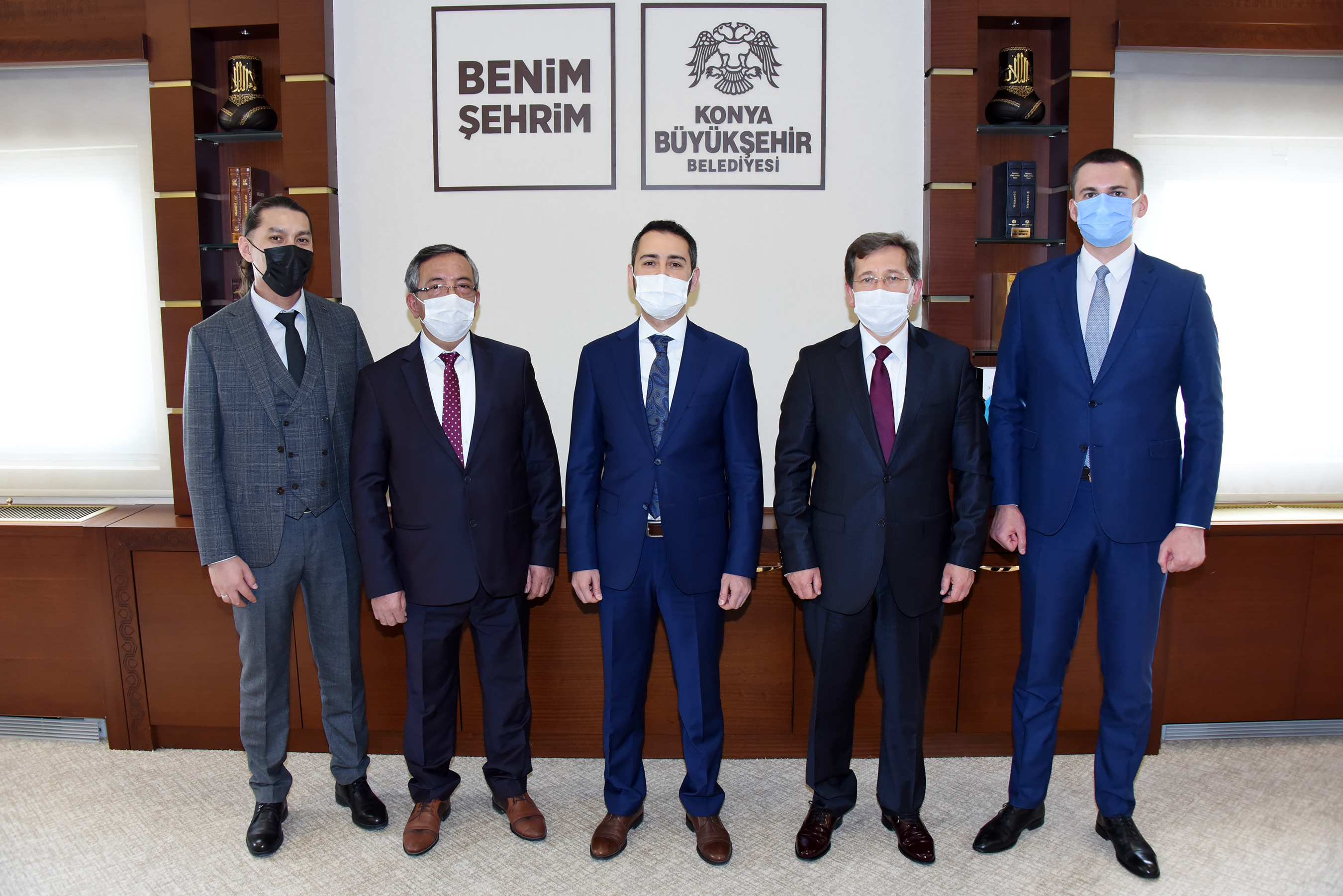 Belarus Büyükelçisi'nden Büyükşehir'e Ziyaret