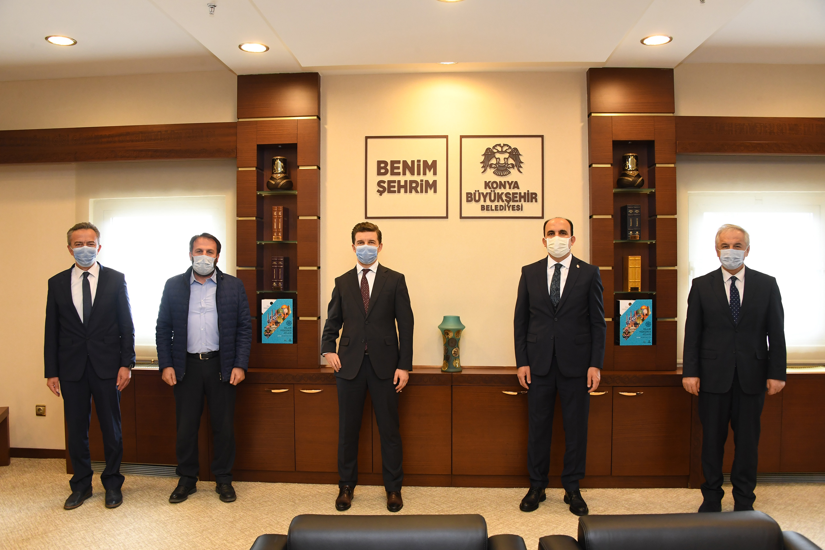 Bosna Hersek Büyükelçisi Alagic Başkan Altay'ı Ziyaret Etti