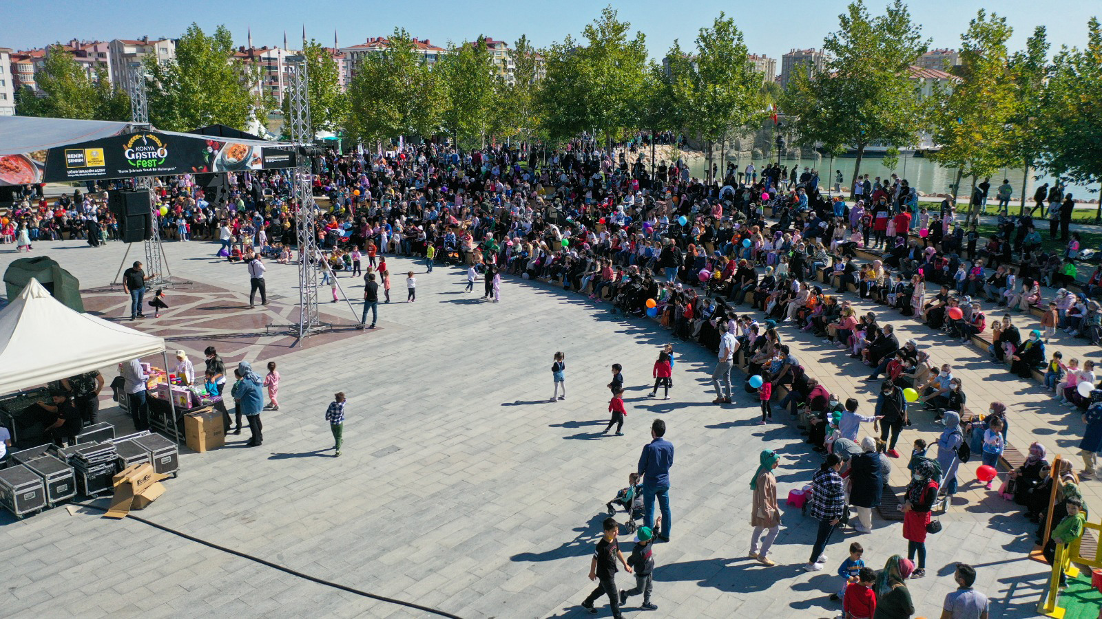 Konya GastroFest'e 2. Gününde Yoğun İlgi