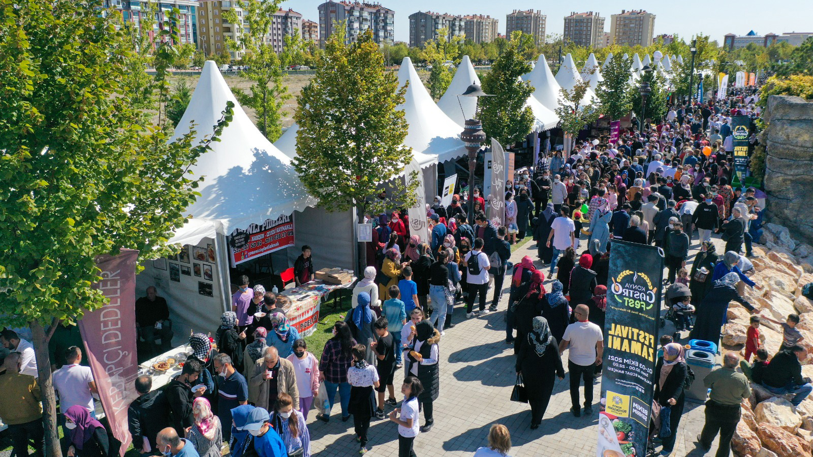 Konya GastroFest'e 2. Gününde Yoğun İlgi