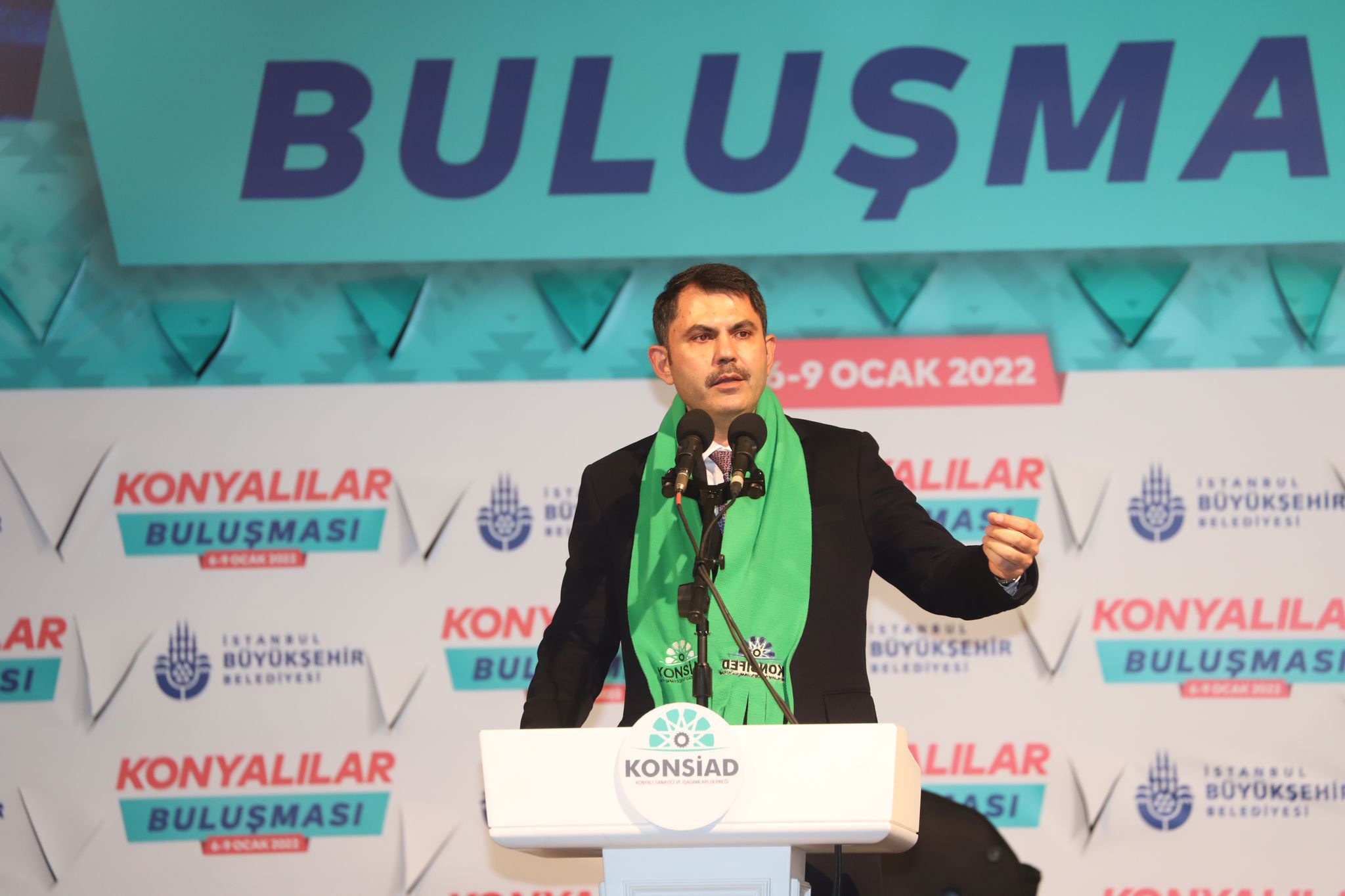 Bakan Kurum ve Başkan Altay İstanbul'daki Konyalılarla Buluştu