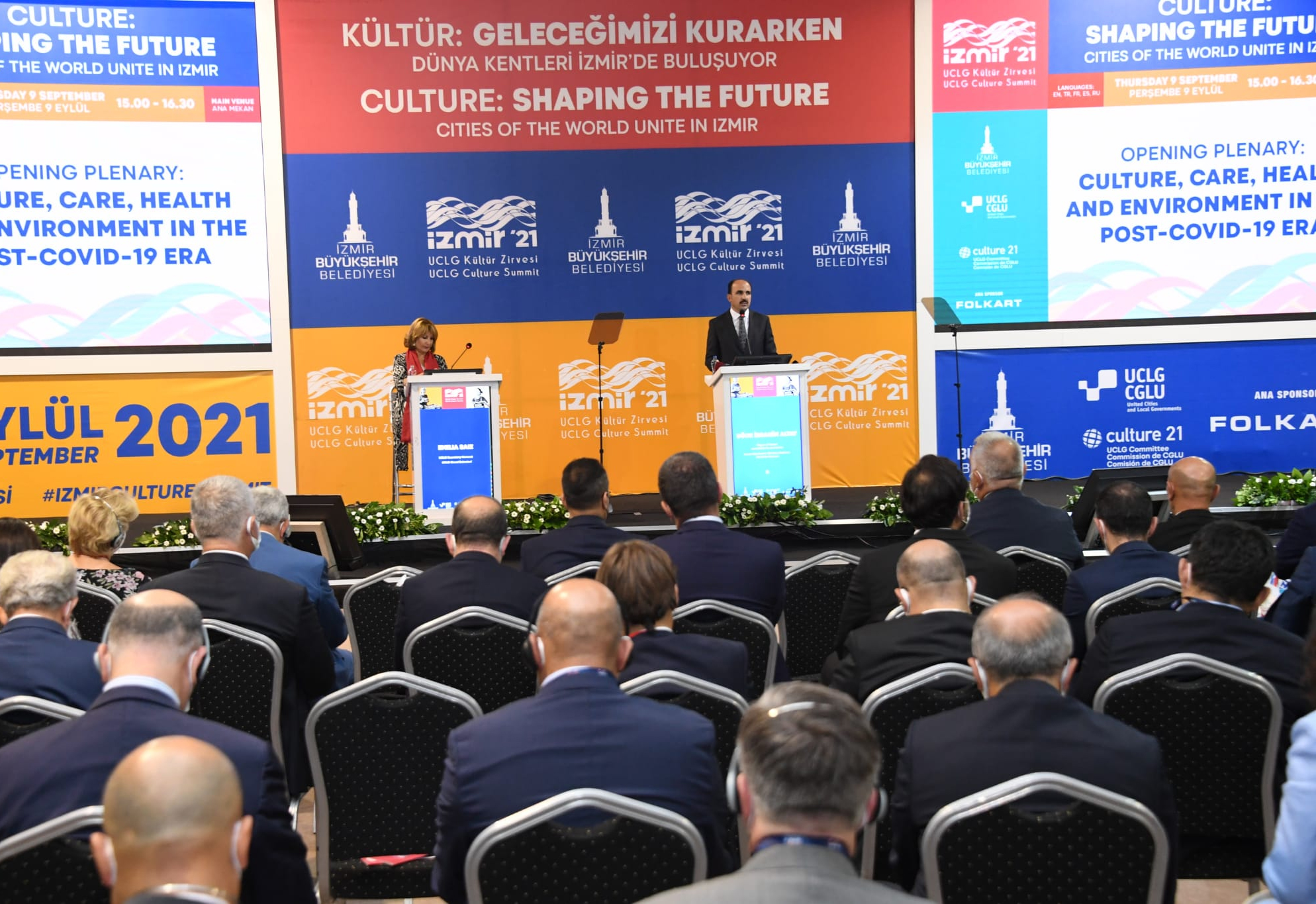 Başkan Altay UCLG 2021 İzmir Kültür Zirvesi'ne Katıldı 