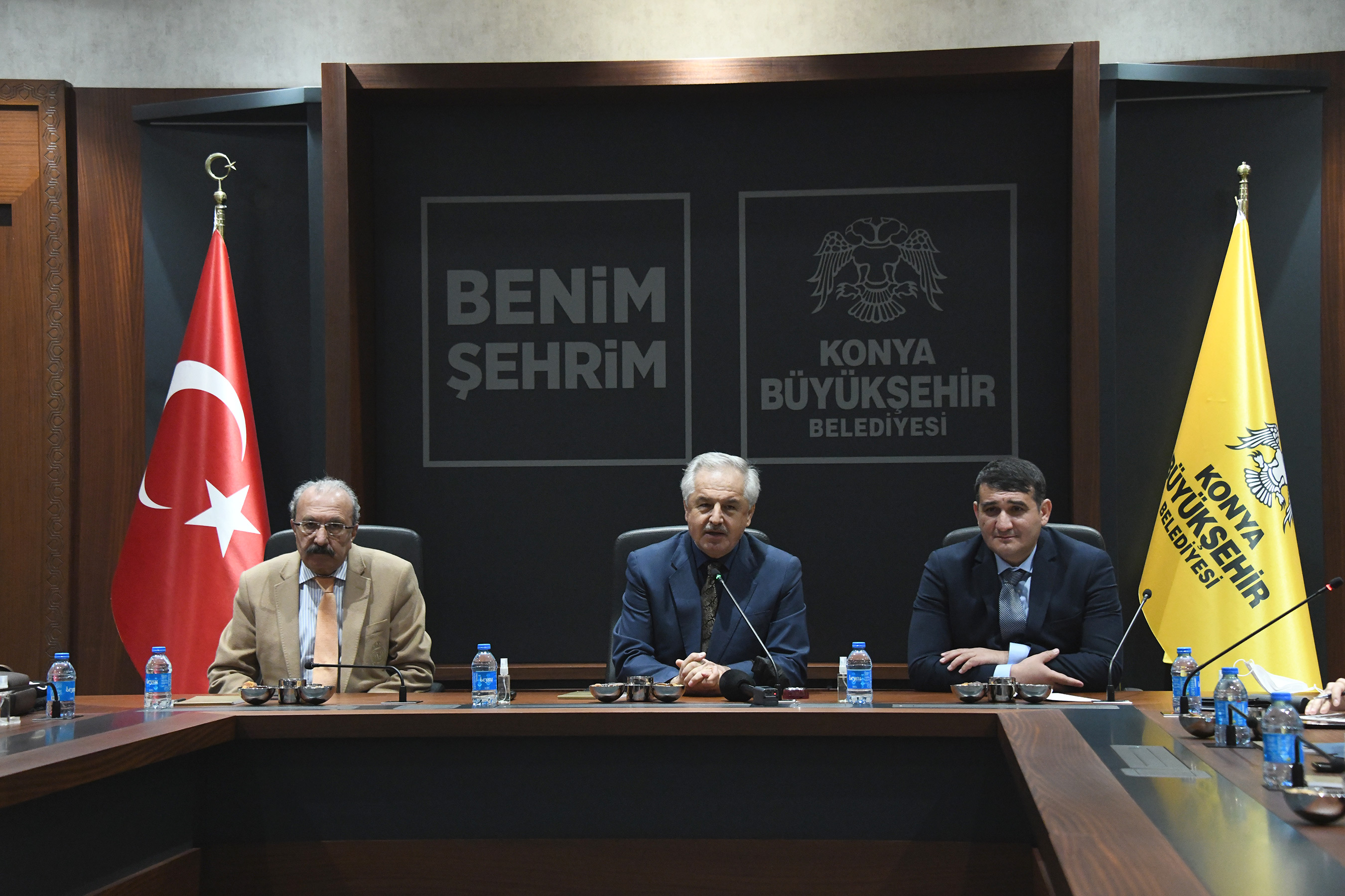 Özbekistan Heyetine Konya Modeli Belediyecilik Anlatıldı