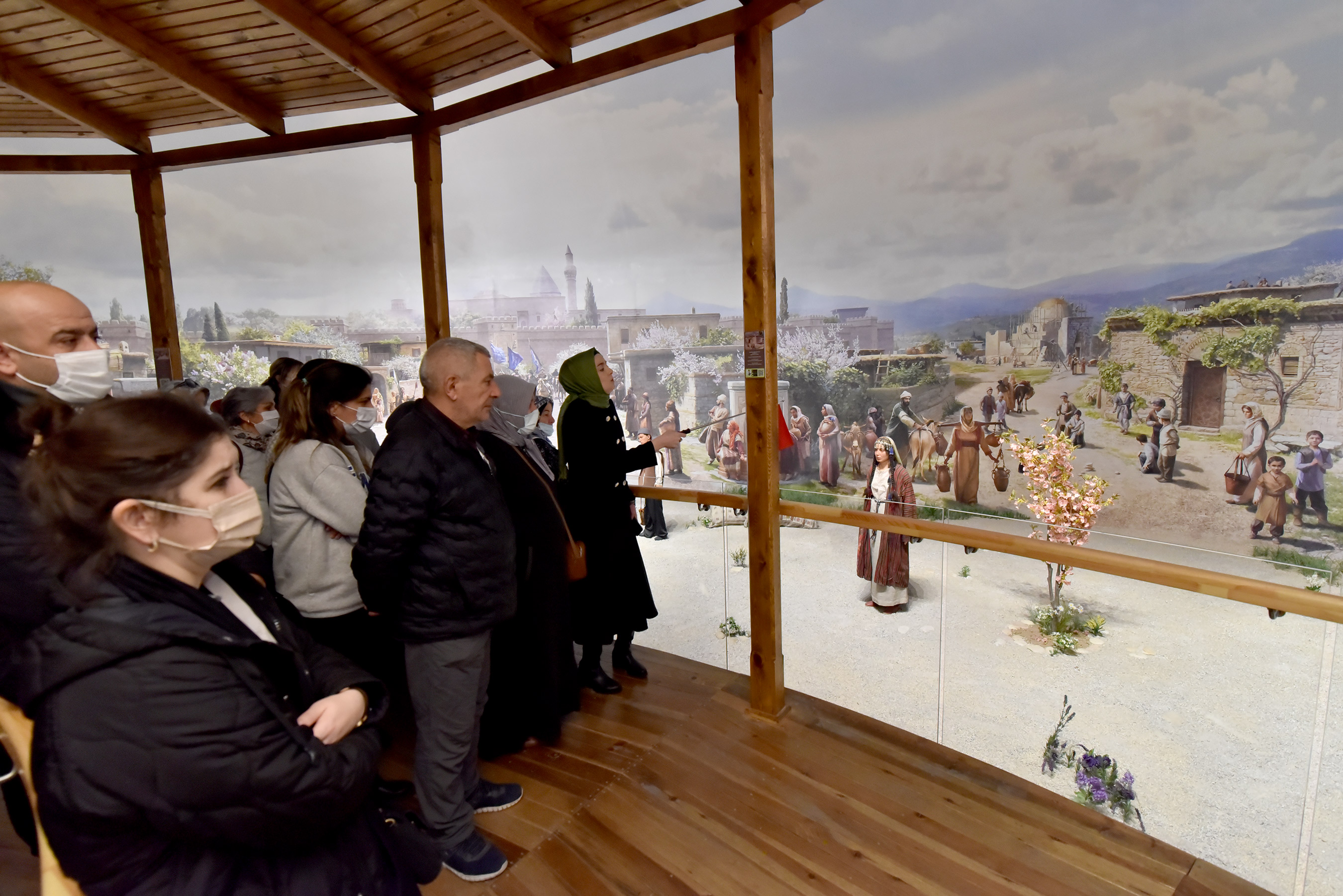Konya Panorama Müzesi Mevlana Dostlarıyla Dolup Taşıyor