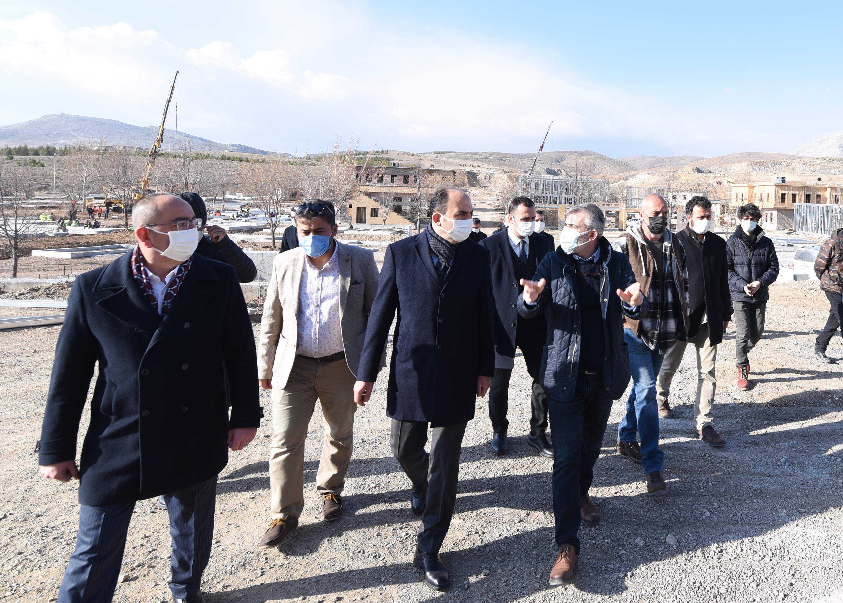 Başkan Altay TRT Uluslararası Konya Film Platosu'nu İnceledi