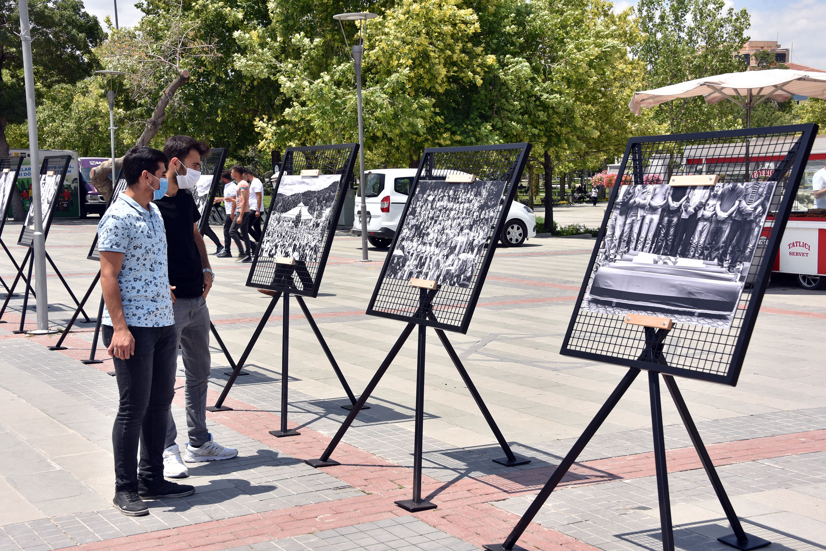 Konya Büyükşehir'den Srebrenitsa Soykırımı Fotoğraf Sergisi