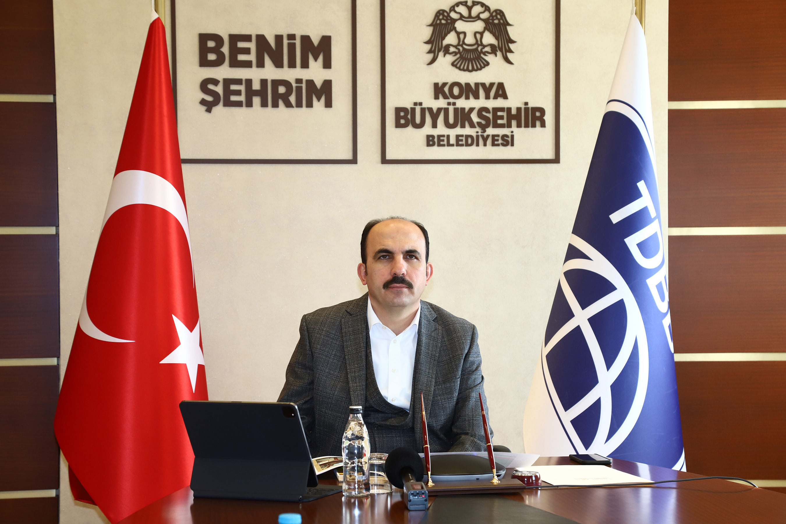 Başkan Altay TDBB Yönetim Kurulu Toplantısına Katıldı