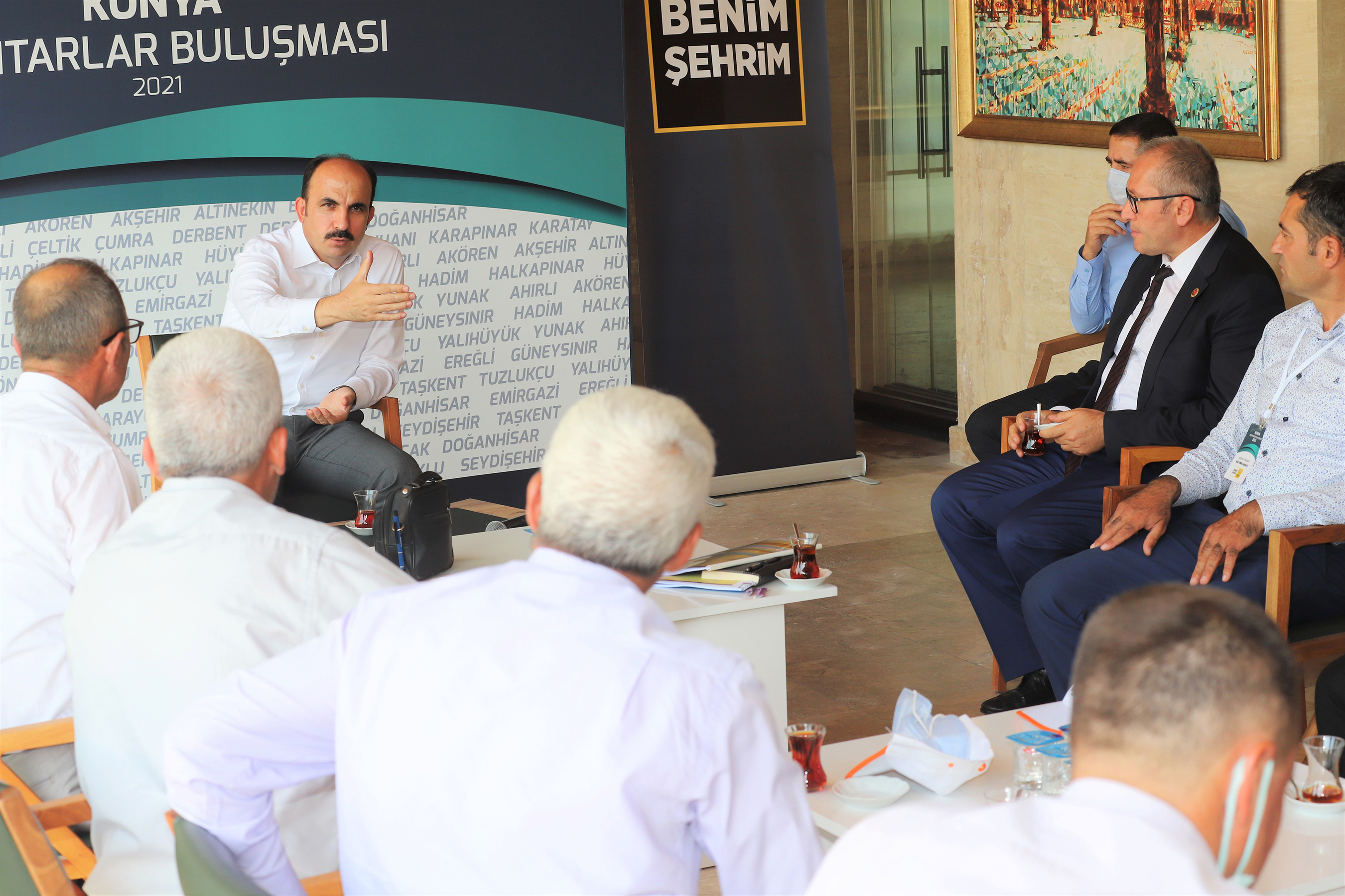 Başkan Altay Akşehir Muhtarlarıyla Buluştu
