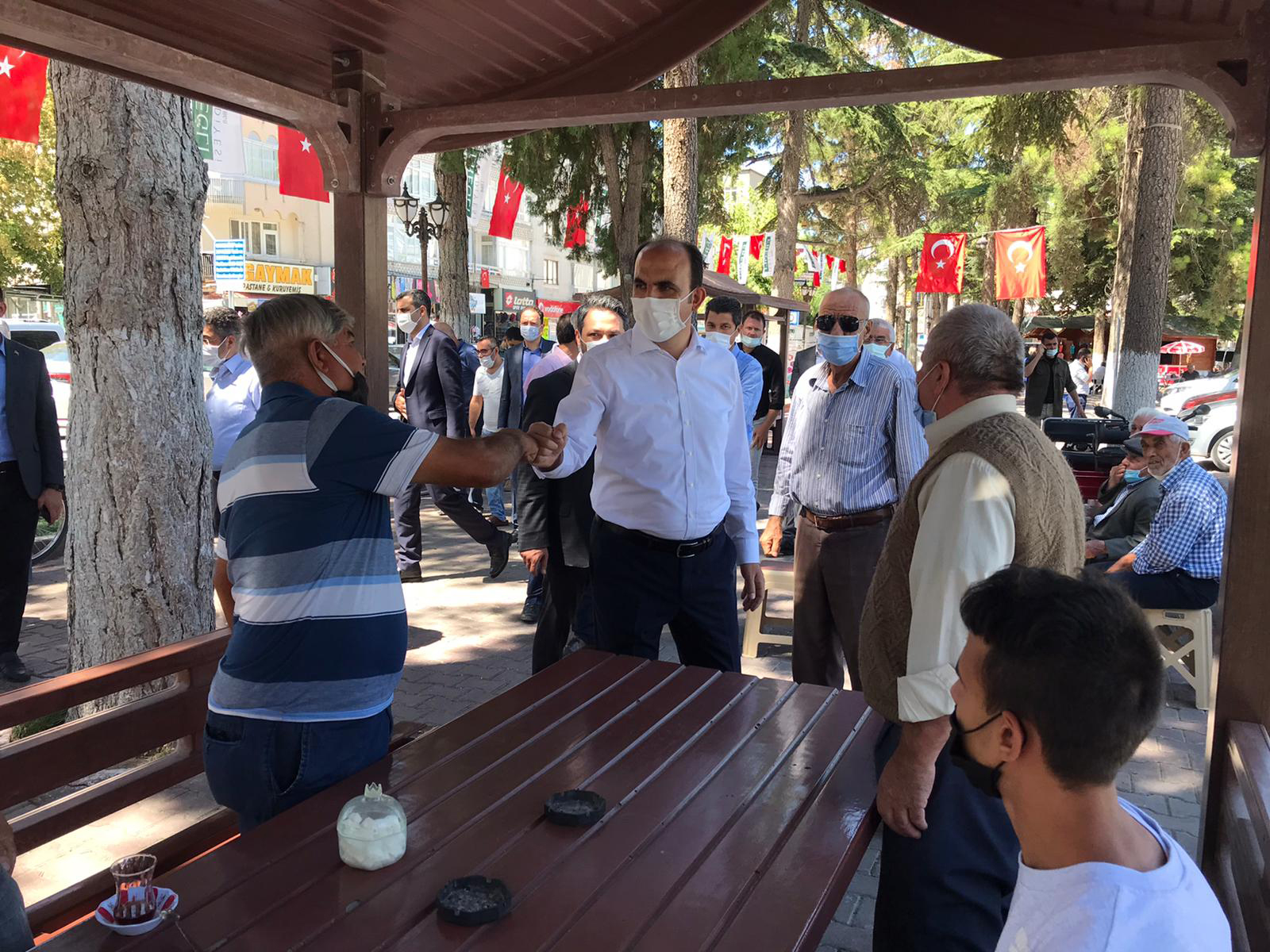 Başkan Altay Ereğli'de Vatandaşlarla Buluştu, Yatırımları İnceledi 