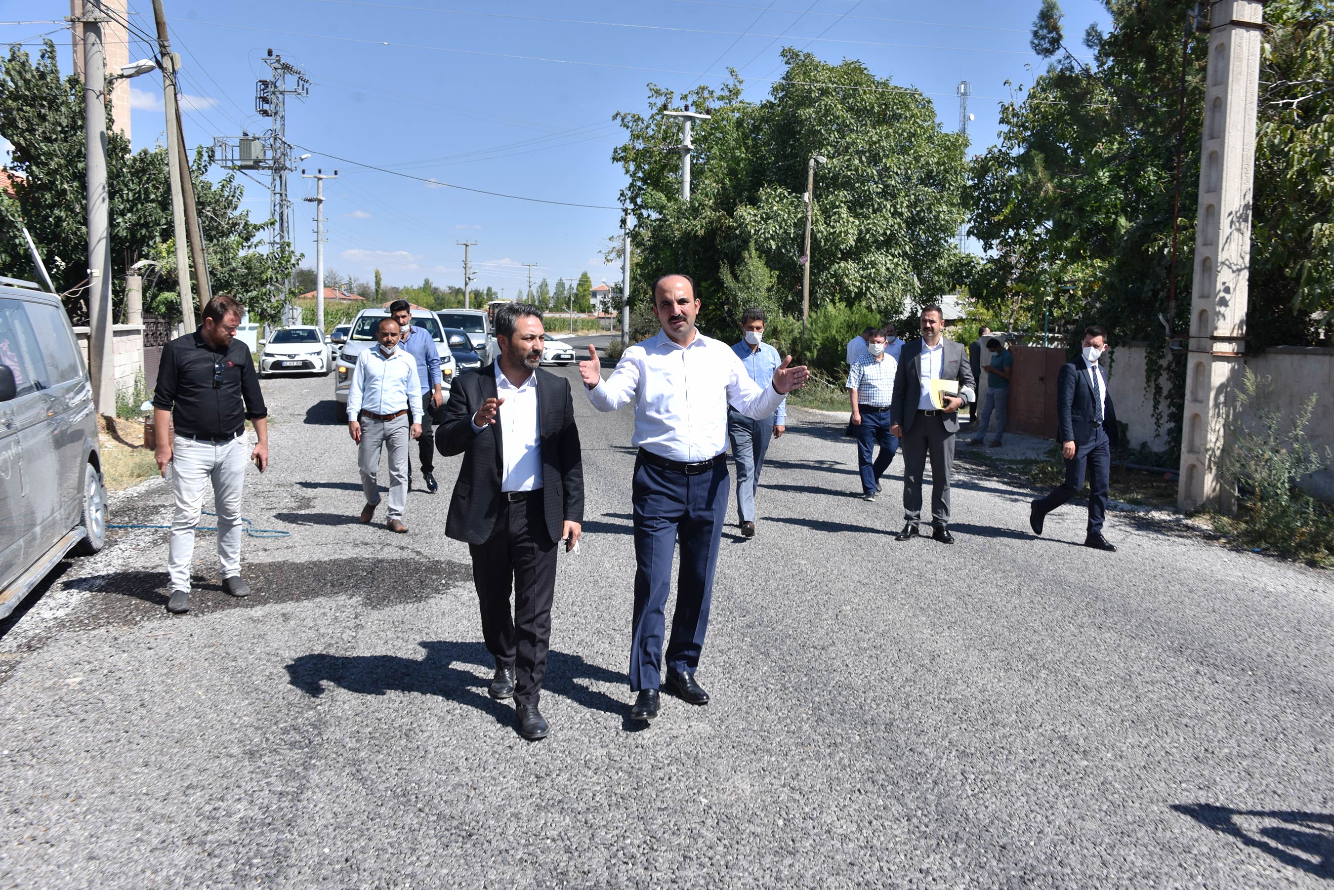Başkan Altay Ereğli'de Vatandaşlarla Buluştu, Yatırımları İnceledi 