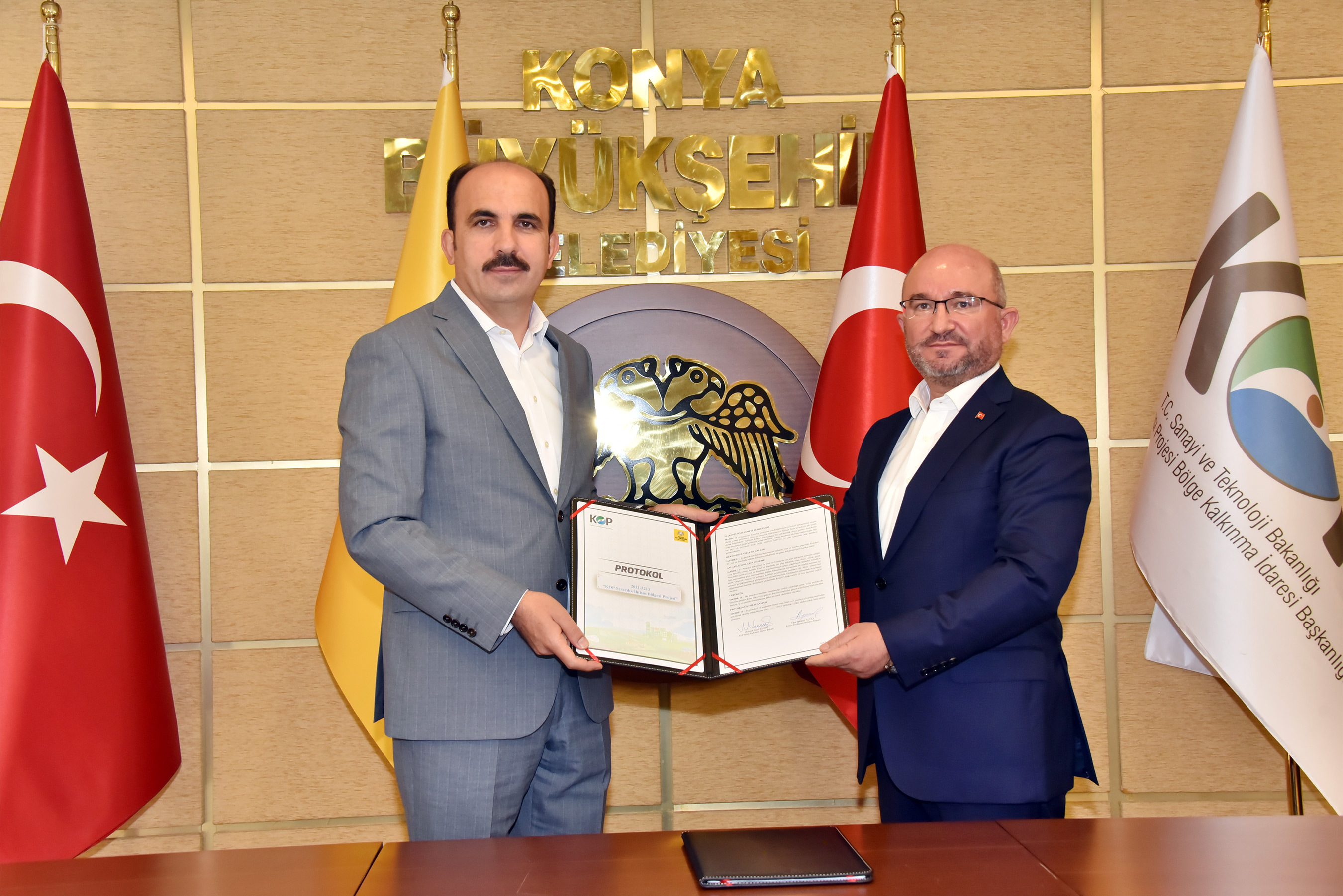 Büyükşehir-KOP İşbirliğiyle Seracılık İhtisas Bölgesi Kuruluyor 