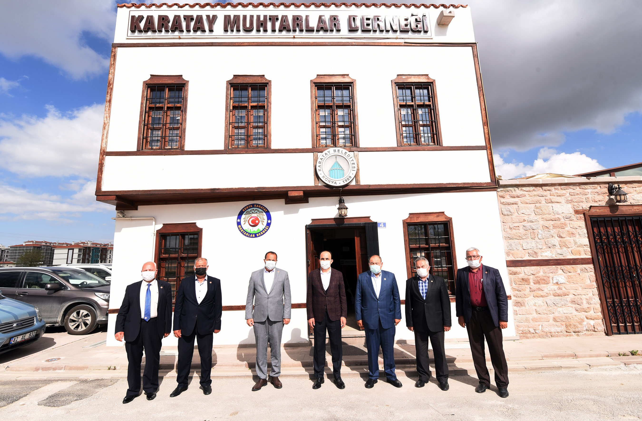 Başkan Altay Karatay ve Meram Muhtarlar Derneği'ni Ziyaret Etti 