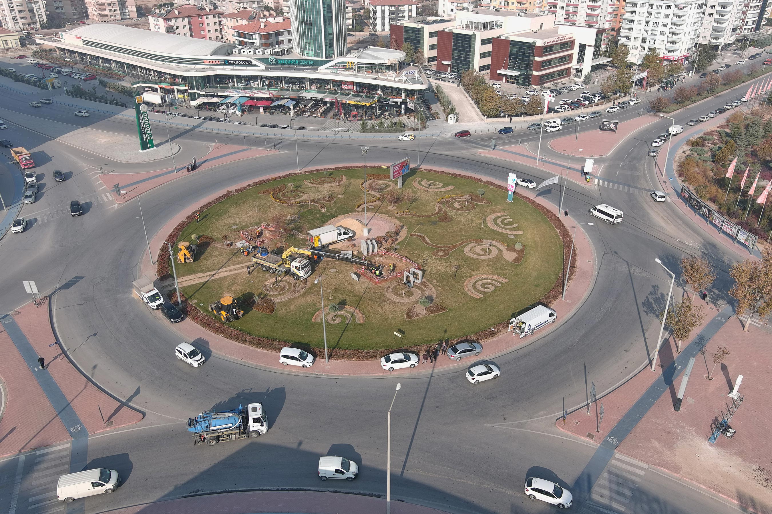 Büyükşehir Konya'nın Altyapısını Güçlendiriyor