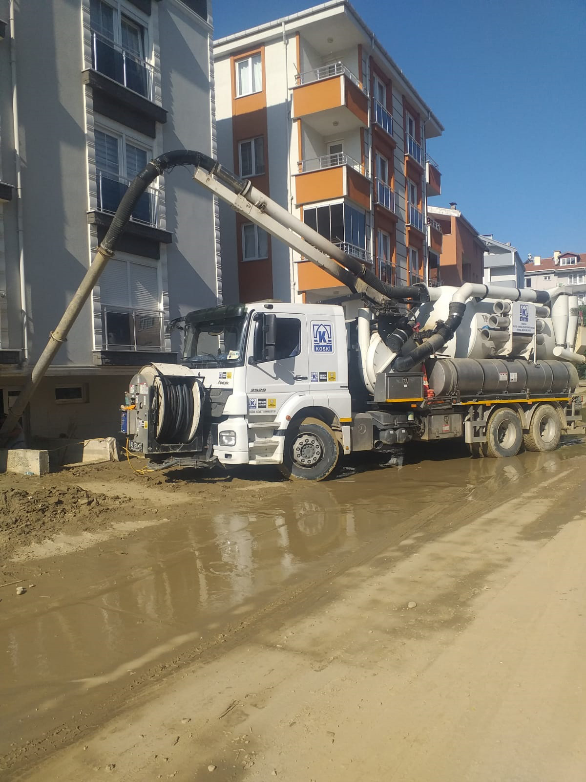 Konya Büyükşehir Afet Bölgelerine Desteğini Sürdürüyor