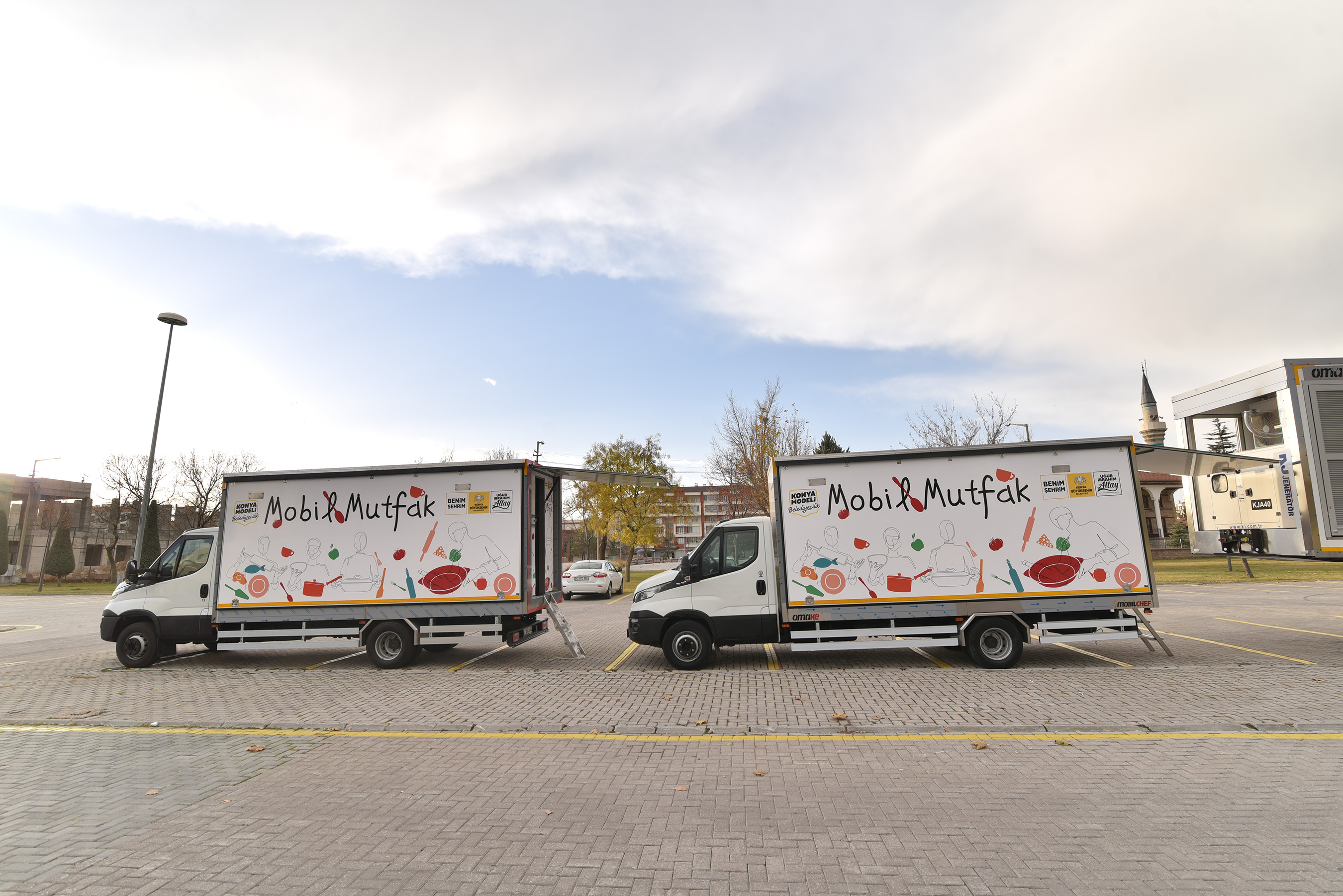 Afet Durumunda Hizmet Vermek İçin 4 Mobil Mutfak Hizmete Girdi
