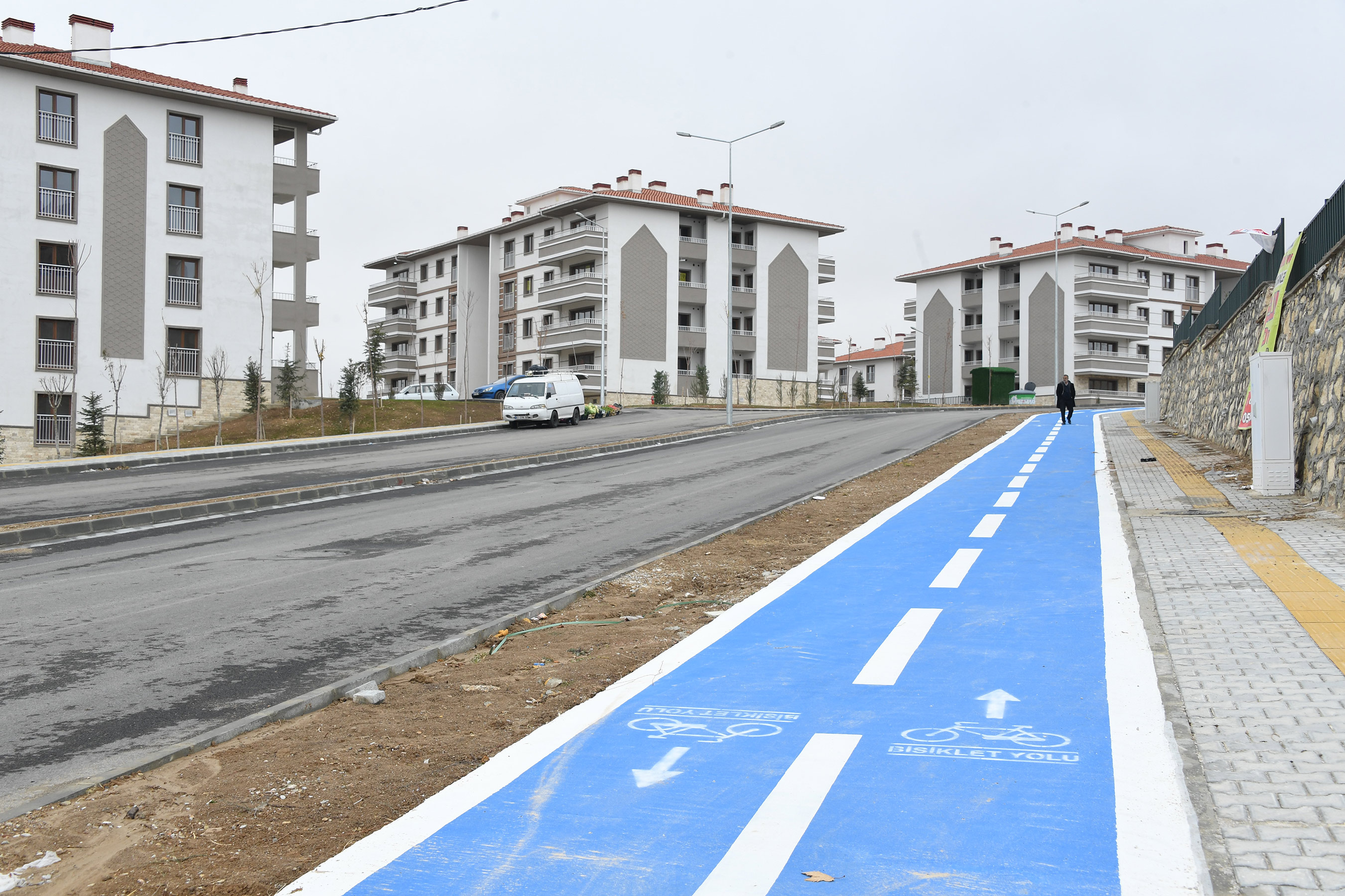 Başkan Altay ve Başkan Pekyatırmacı Ardıçlı TOKİ'de İncelemelerde Bulundu