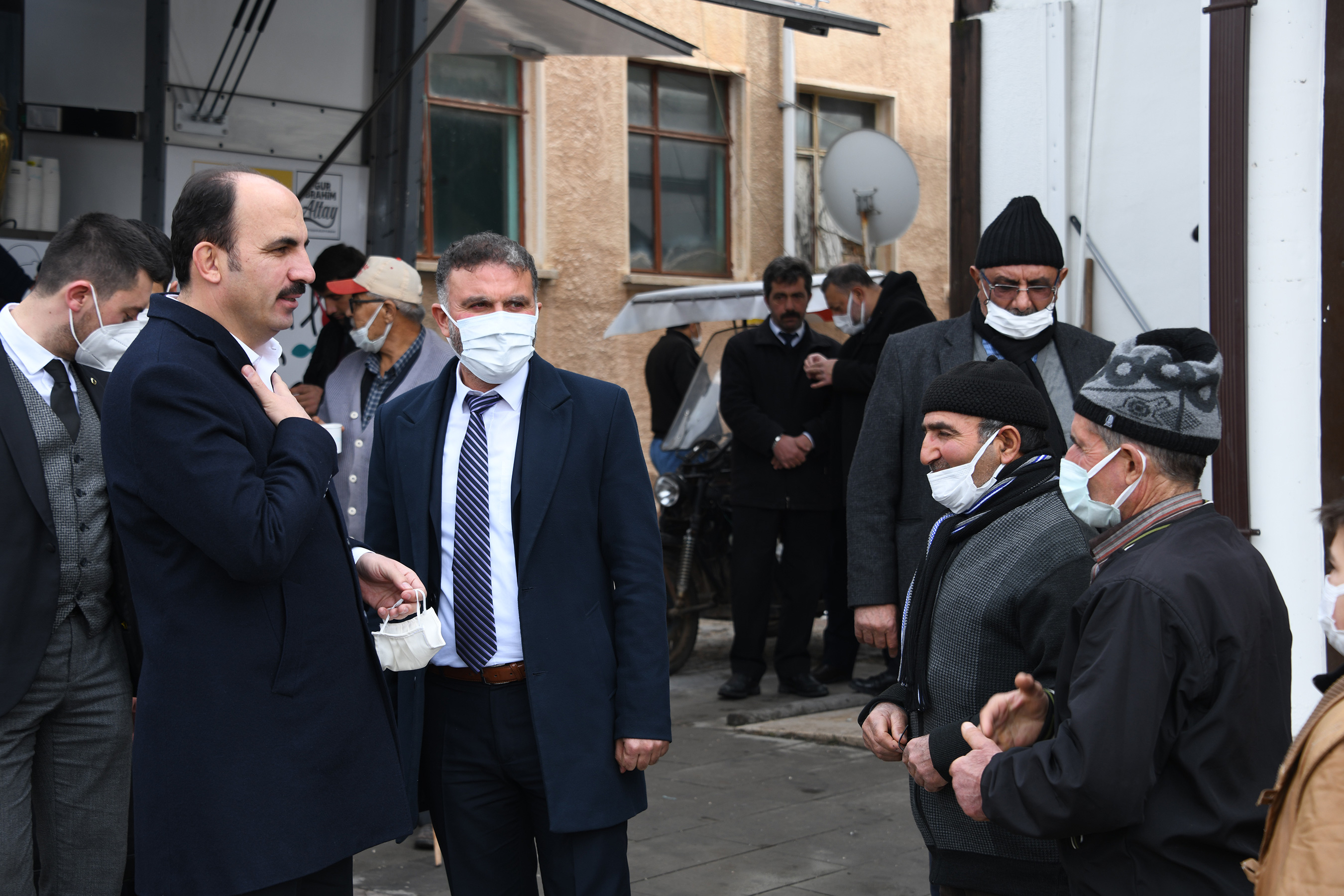 Başkan Altay Yılın Son Günü Derbent'te Vatandaşlarla Buluştu
