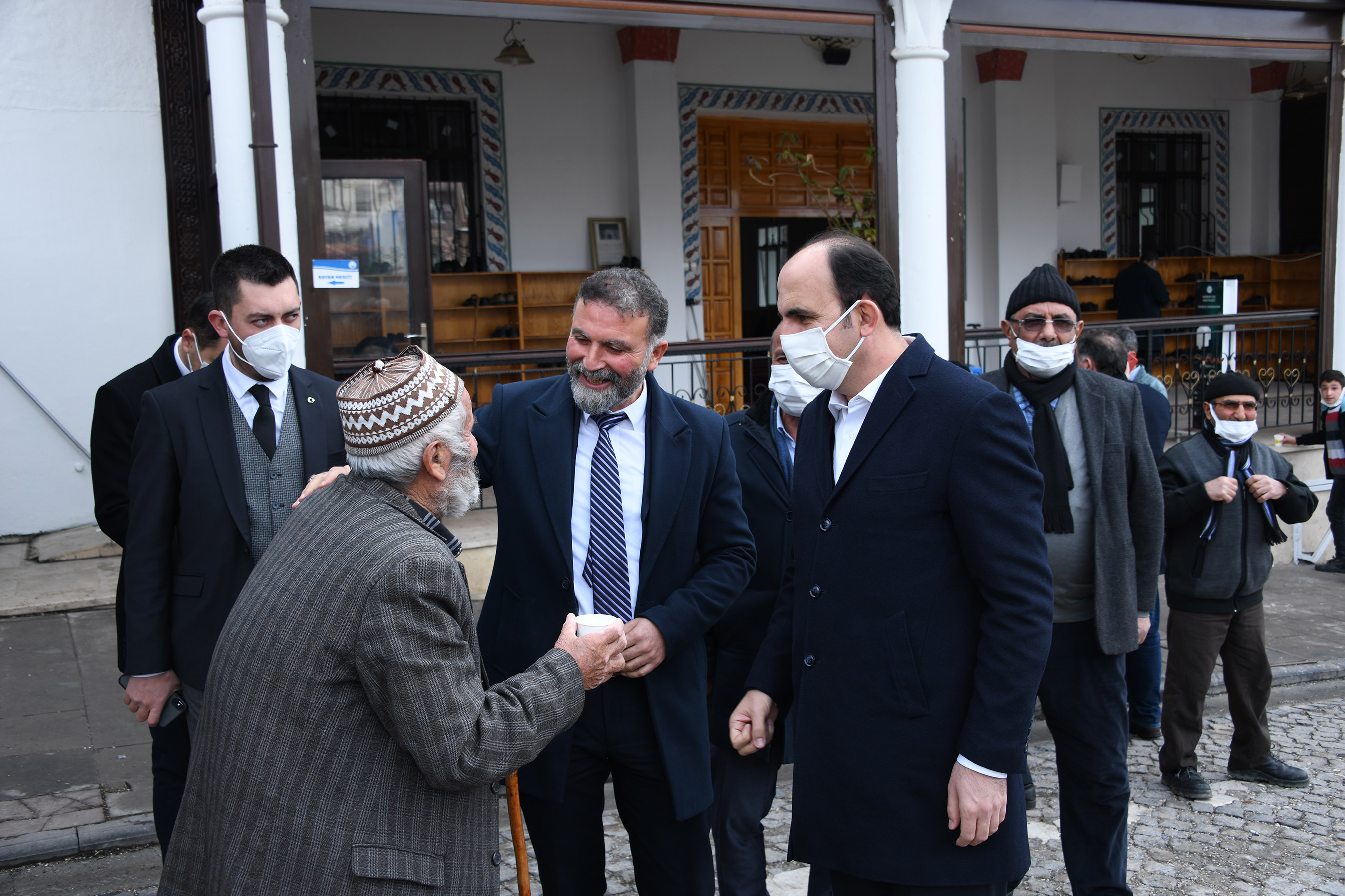 Başkan Altay Yılın Son Günü Derbent'te Vatandaşlarla Buluştu