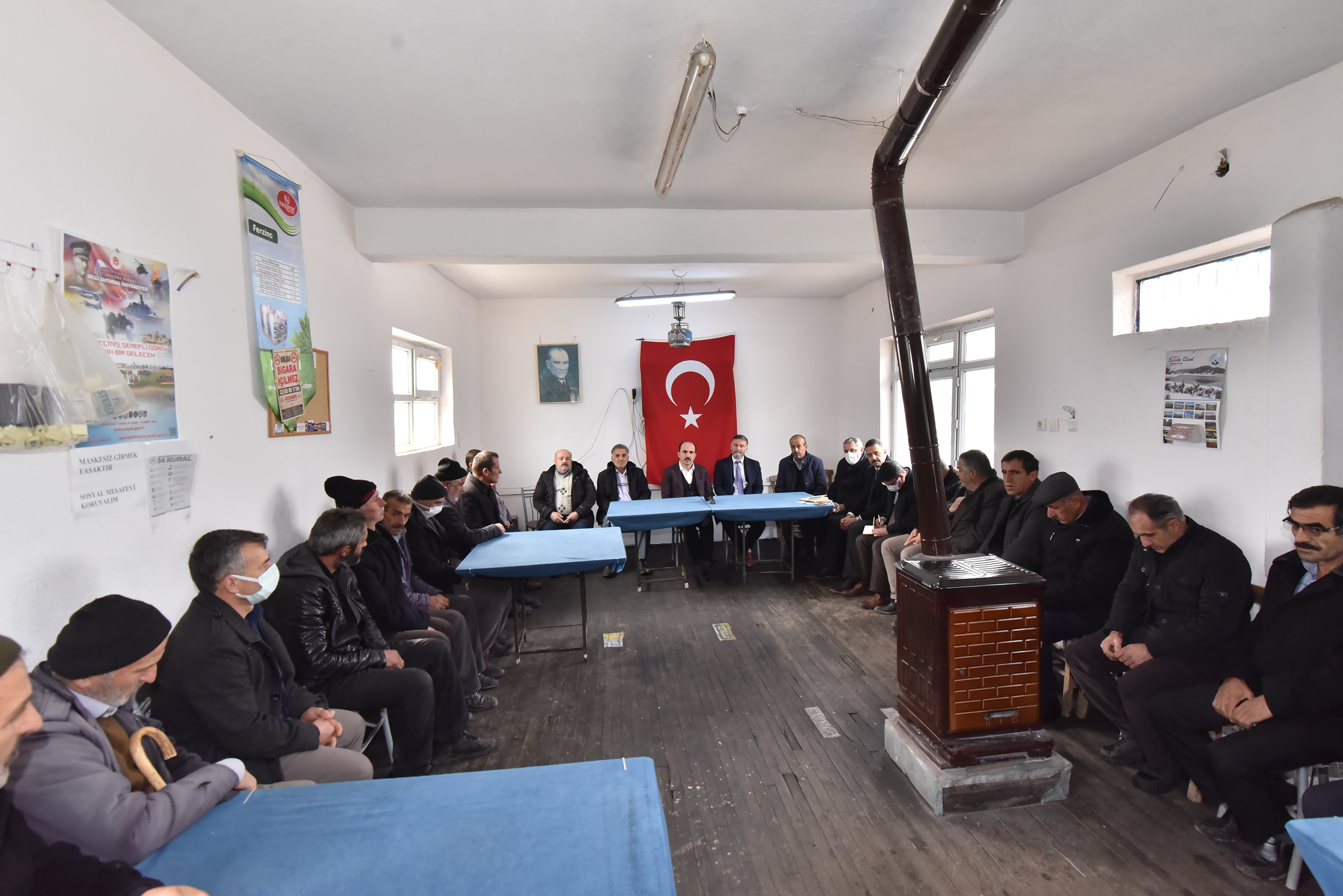 Başkan Altay Yılın Son Günü Derbent'te Vatandaşlarla Buluştu