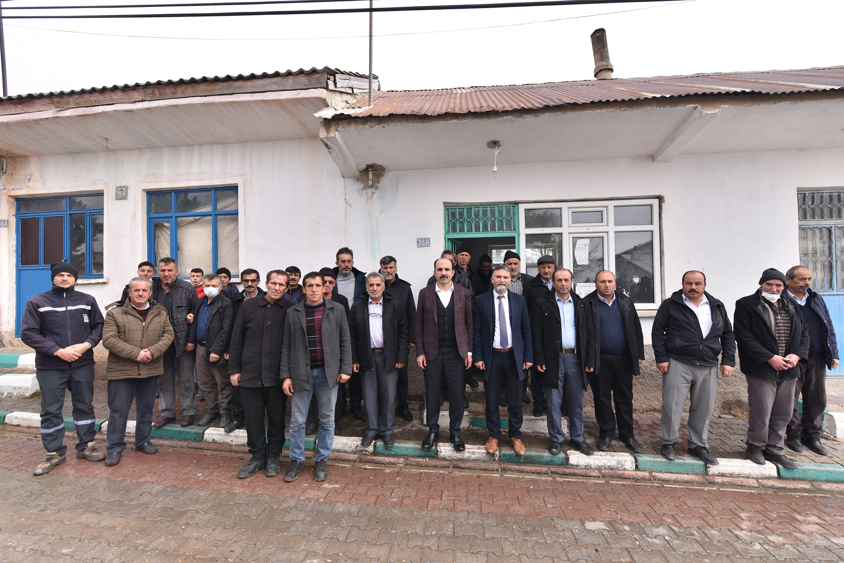 Başkan Altay Yılın Son Günü Derbent'te Vatandaşlarla Buluştu