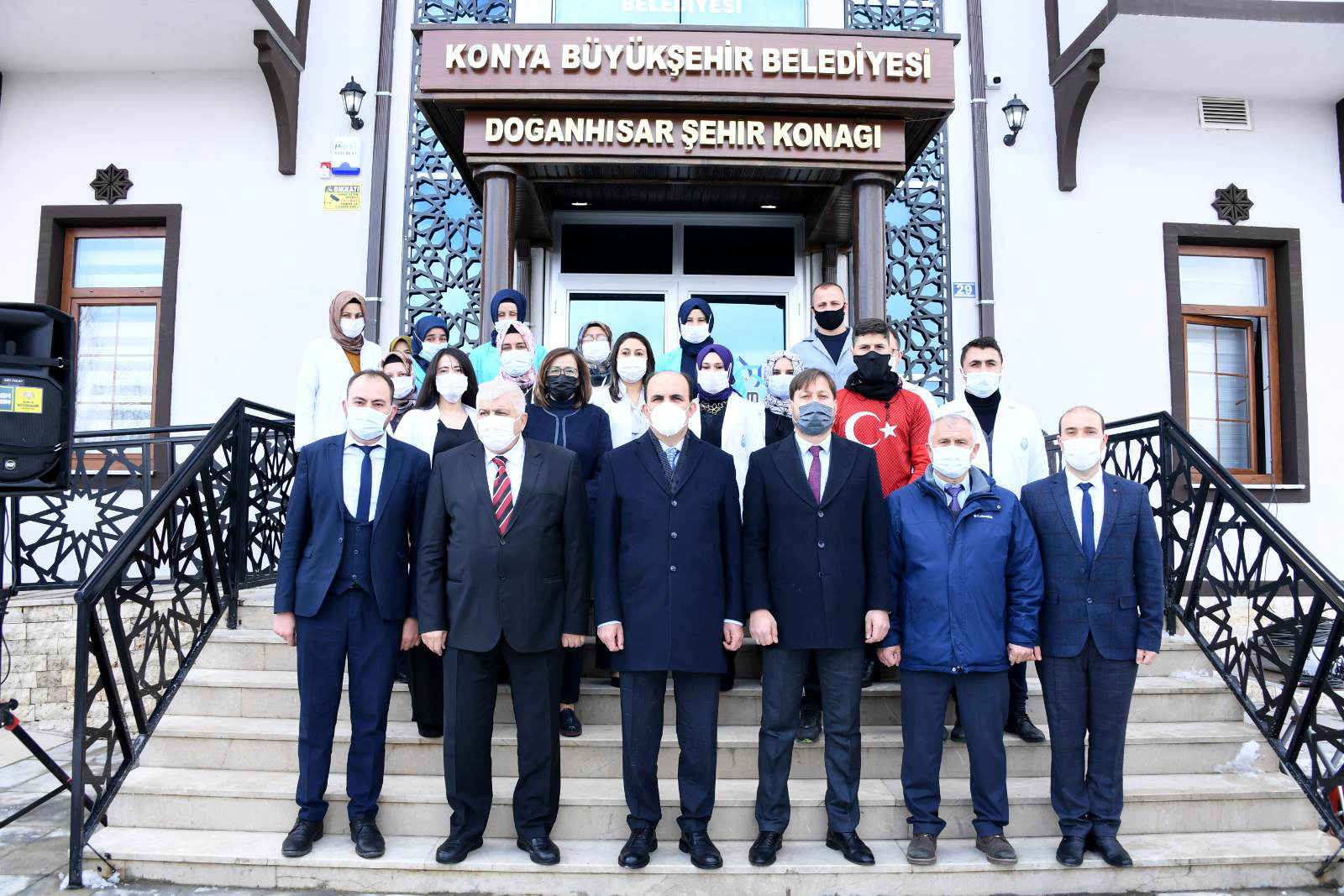 Doğanhisar Şehir Konağı ve Ilgın Bilgehanesi Açıldı