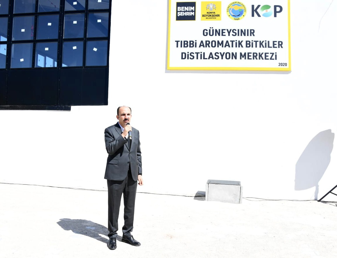 Güneysınır'da Lavanta Damıtma Tesisi Açıldı