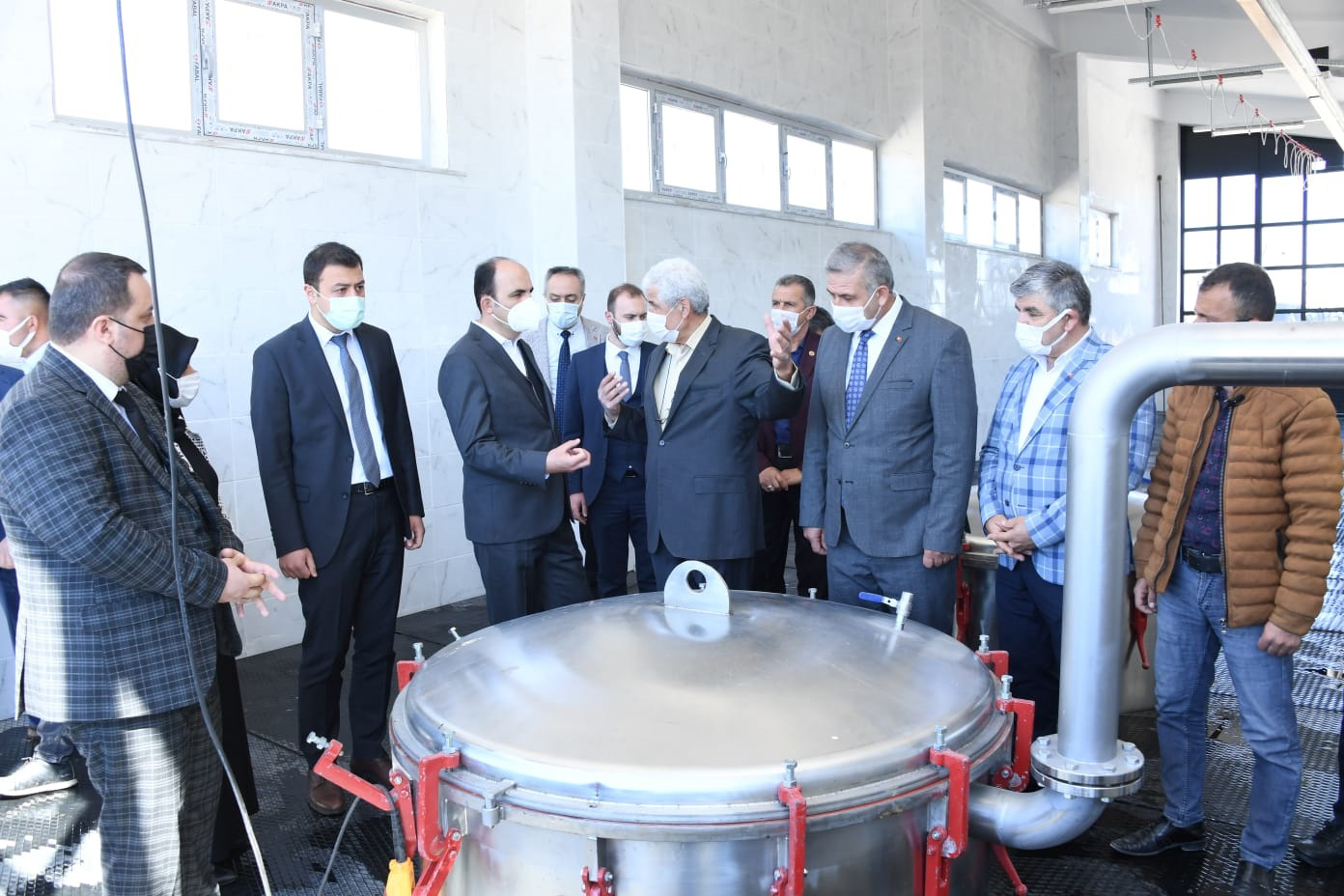 Güneysınır'da Lavanta Damıtma Tesisi Açıldı