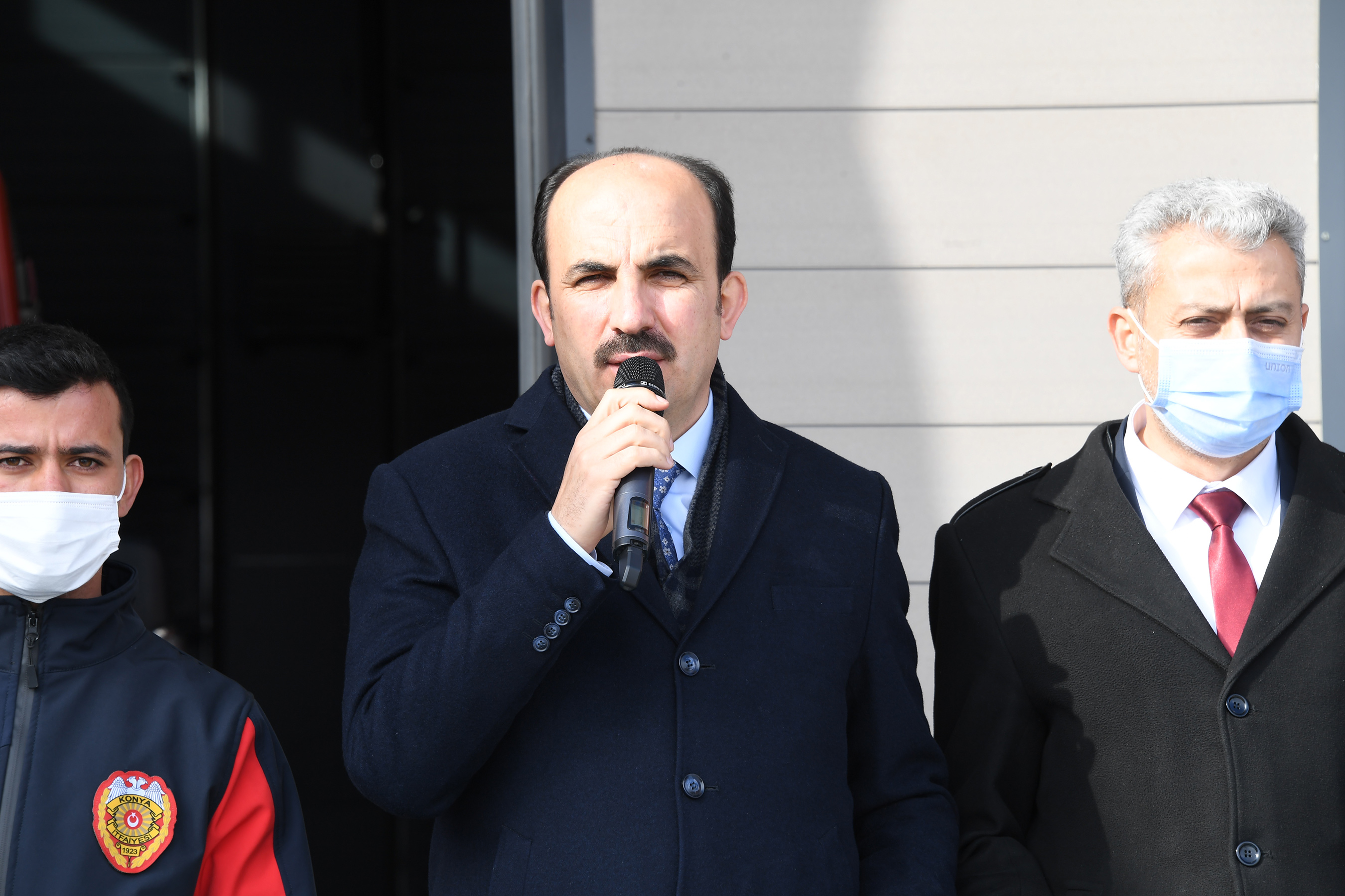 Kadınhanı İtfaiye Merkezi Açıldı, Ladik Düğün Salonu İnşaatı Başladı